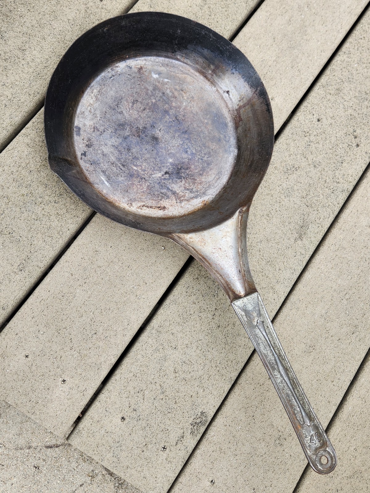 Frying Pan Cowboy Long Handle #46