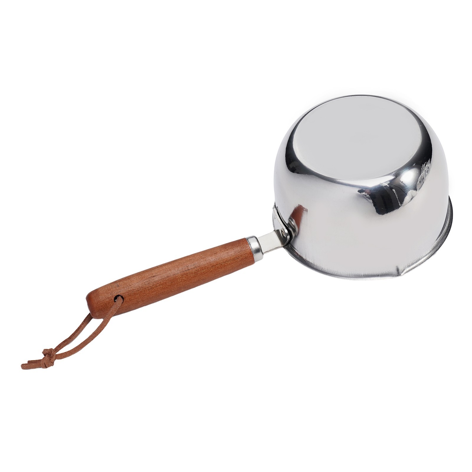 Stainless Steel Mini Milk Pan 150ml Hot Oil Pot Small Butter Melter Saucepan