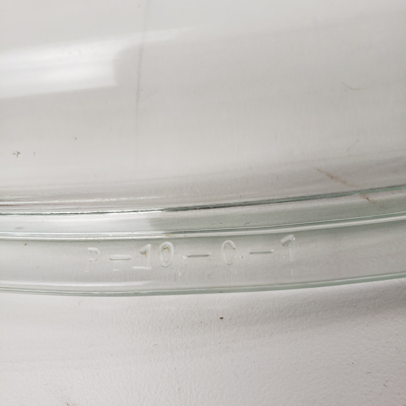 Corning Ware Pyrex P-10-C-1 Clear Glass Replacement Lid 10 Inch Square Casserole