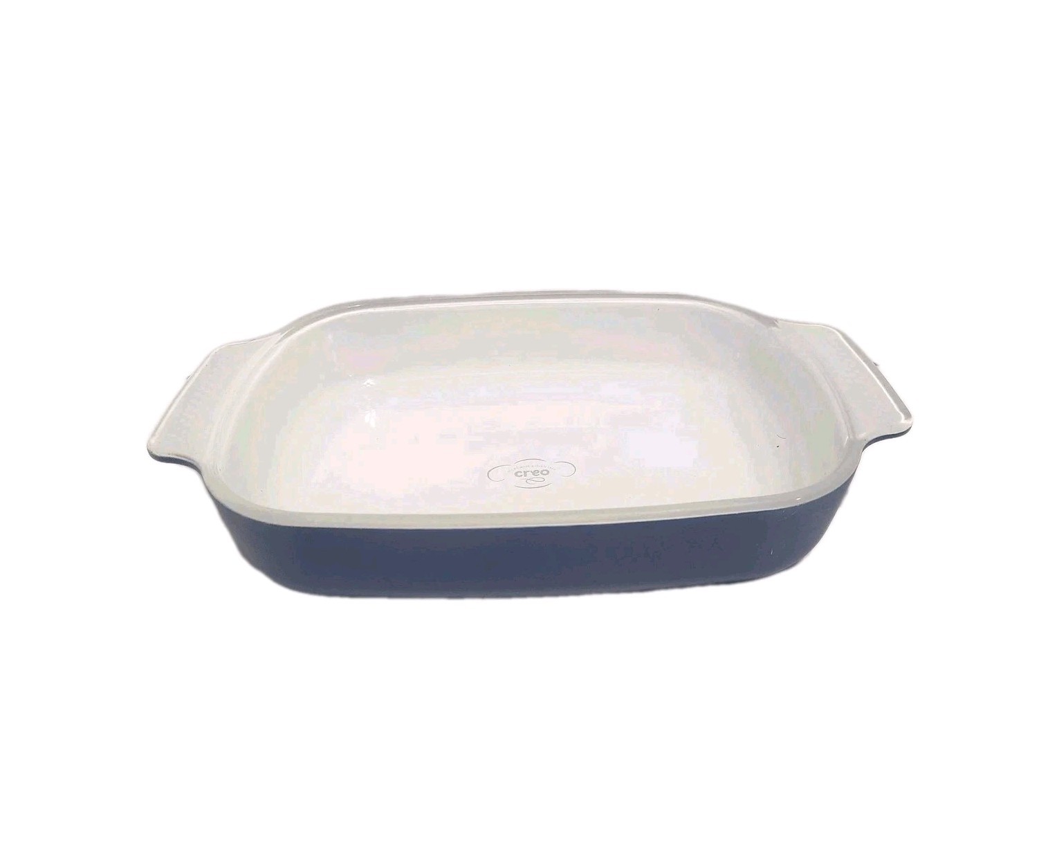 Creo SmartGlass 1 Quart Baking Casserole Dish Cookware Blue 9″ x 7″