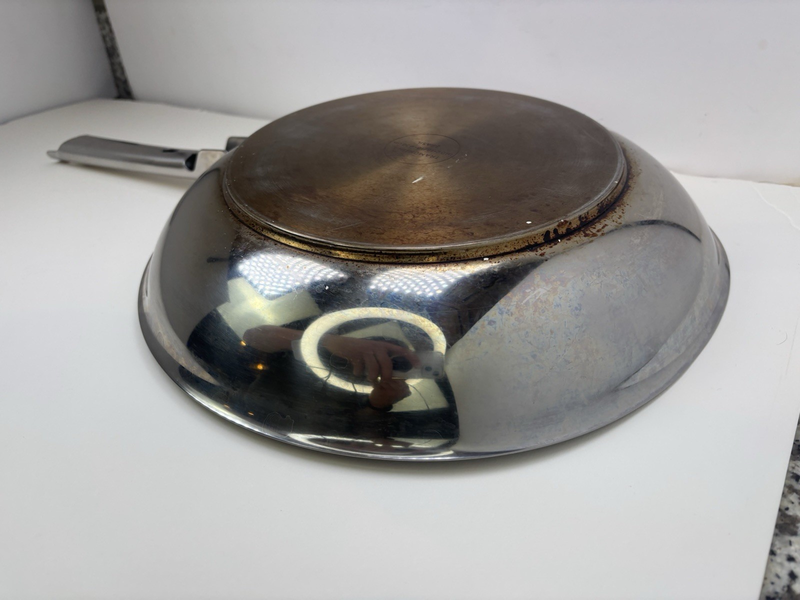 Tramontina INOX 18/10 30cm Stainless Steel Skillet Frying Or Saute Pan Brazil