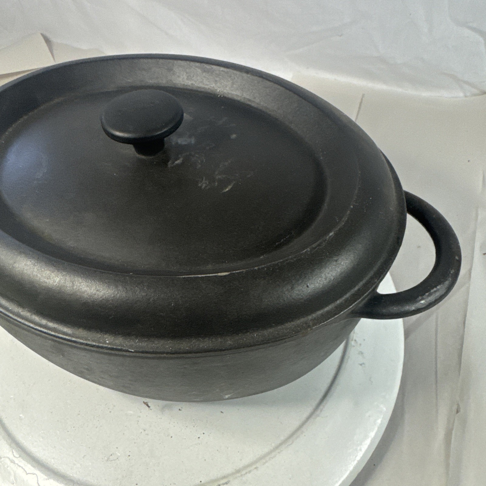 Paul Bocuse Nomar Cast Iron Oval Roaster Dutch Oven #33 Made In France RARE