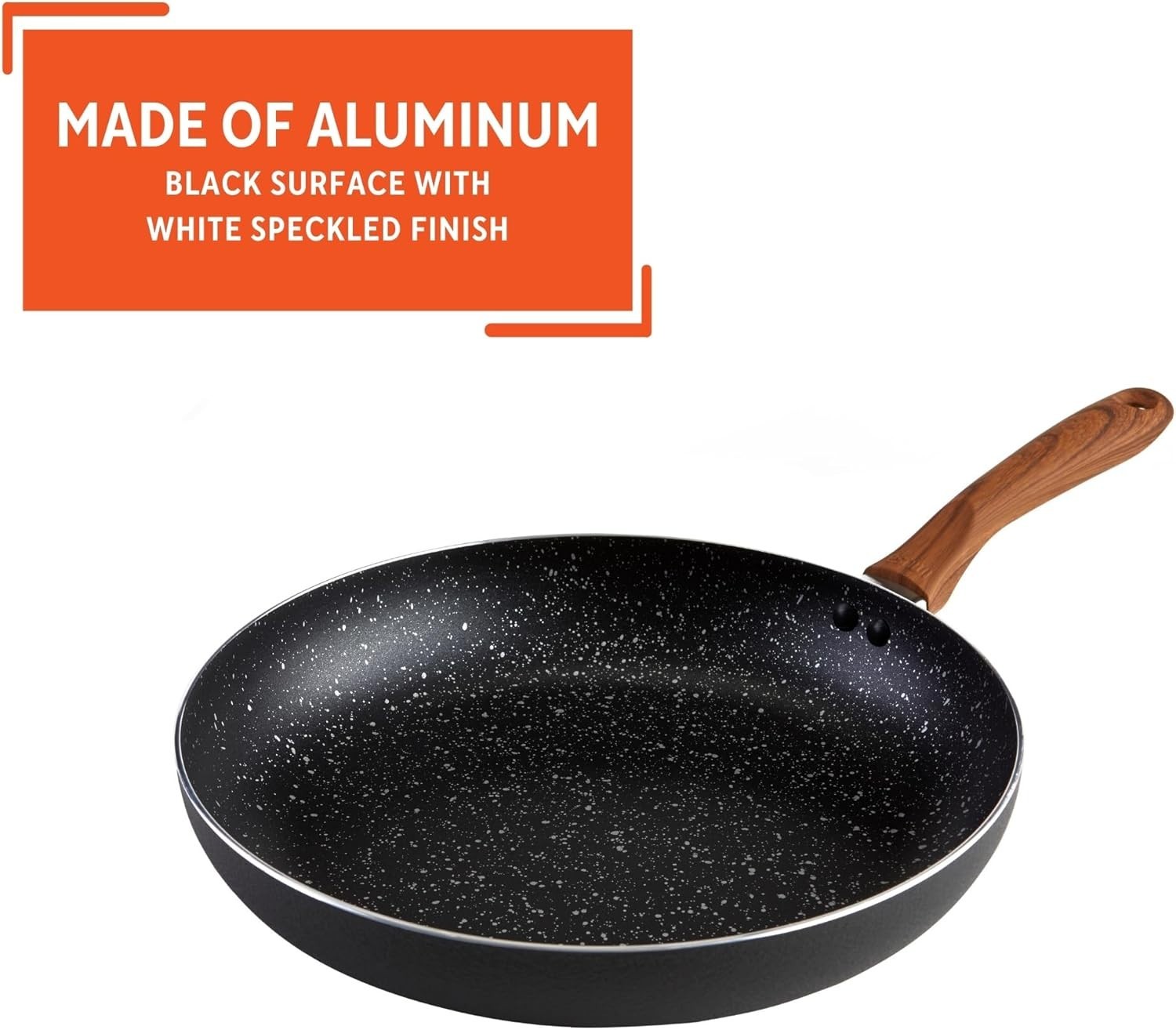 Versatile 8-Inch Fry Pan with Woodlook Handle – Ideal for Searing and Sautéing