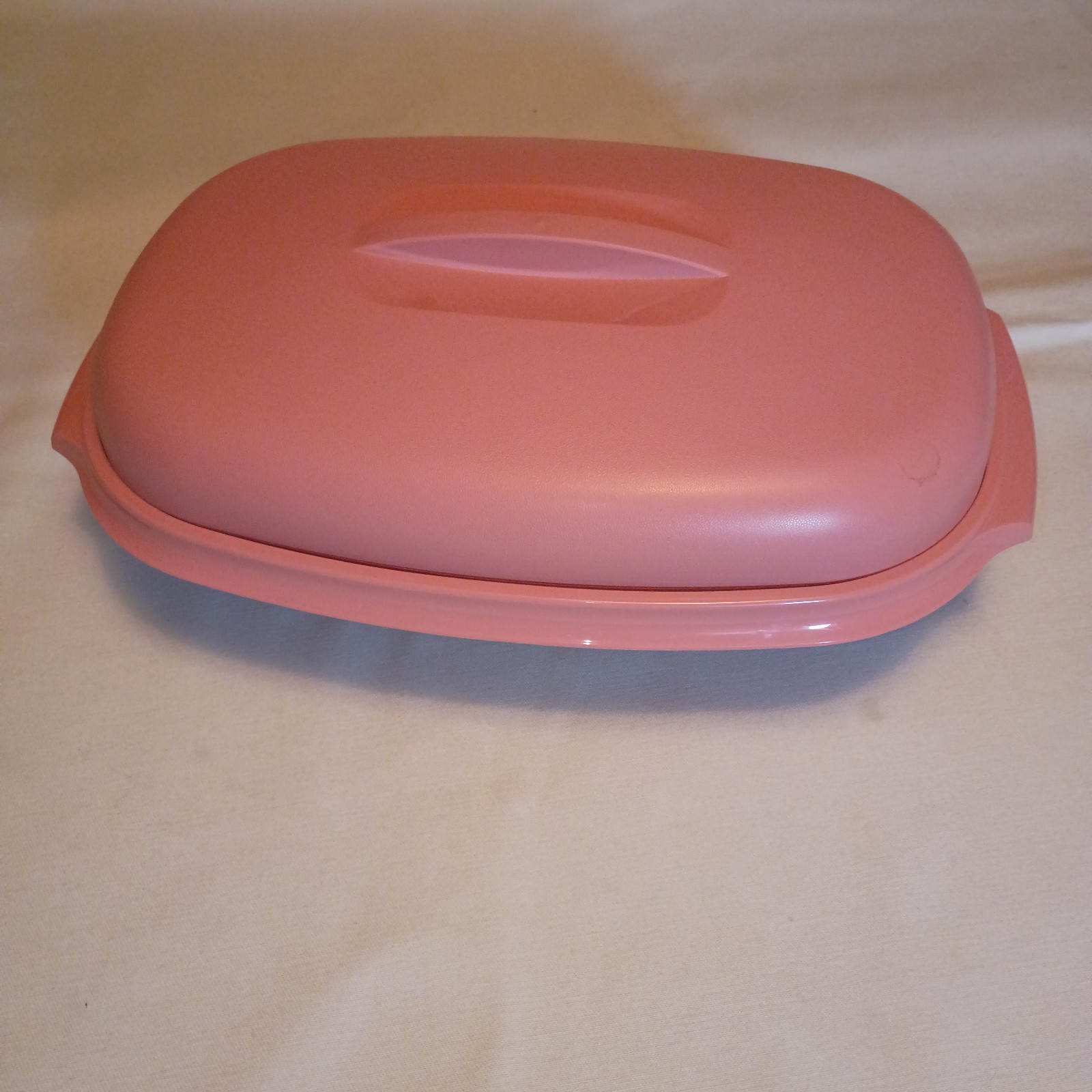 Vintage MCM Tupperware Microwave Food Steamer 3 Piece Set Very Little Signs Used