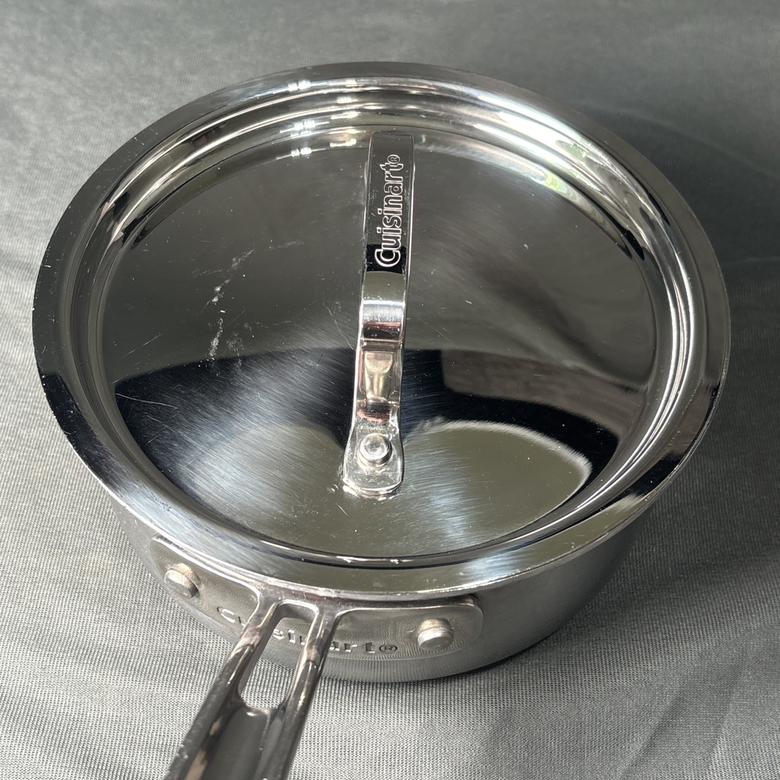 Cuisinart 1.5 Qt Saucepan & Lid MCP19-16N Multiclad Pro Triple Ply Stainless