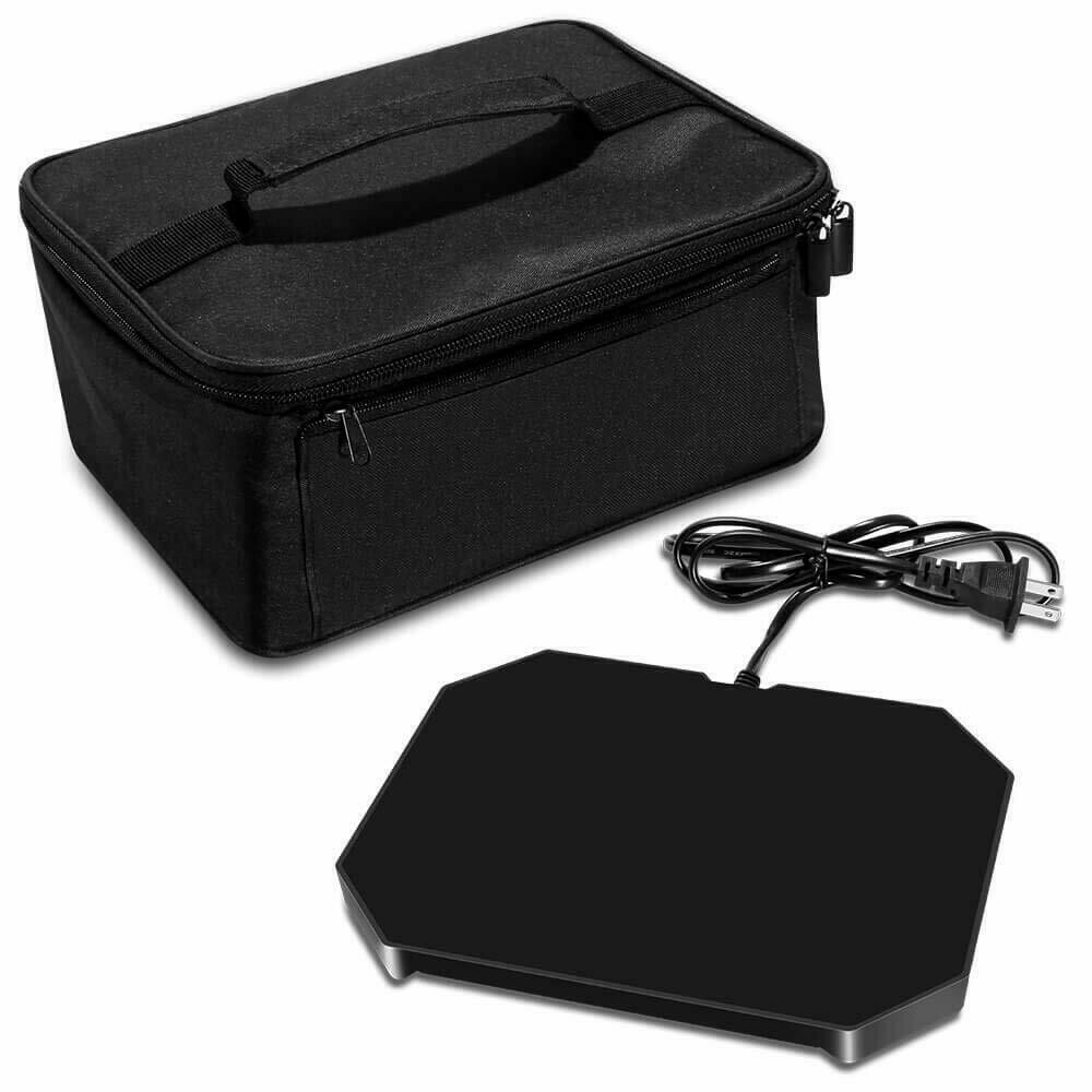 Mini Microwave Oven Portable Electric Food Warmer Heater Lunch Bag for Office US