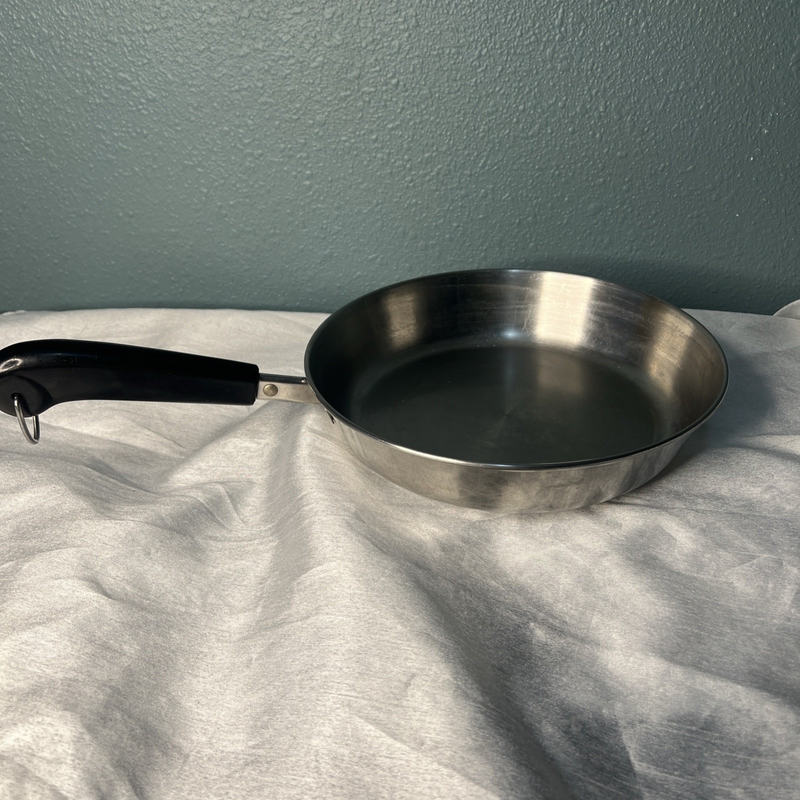 1801 Revere Ware 9″ Stainless Steel Skillet Frying Pan 2059 23 cm Korea No Lid