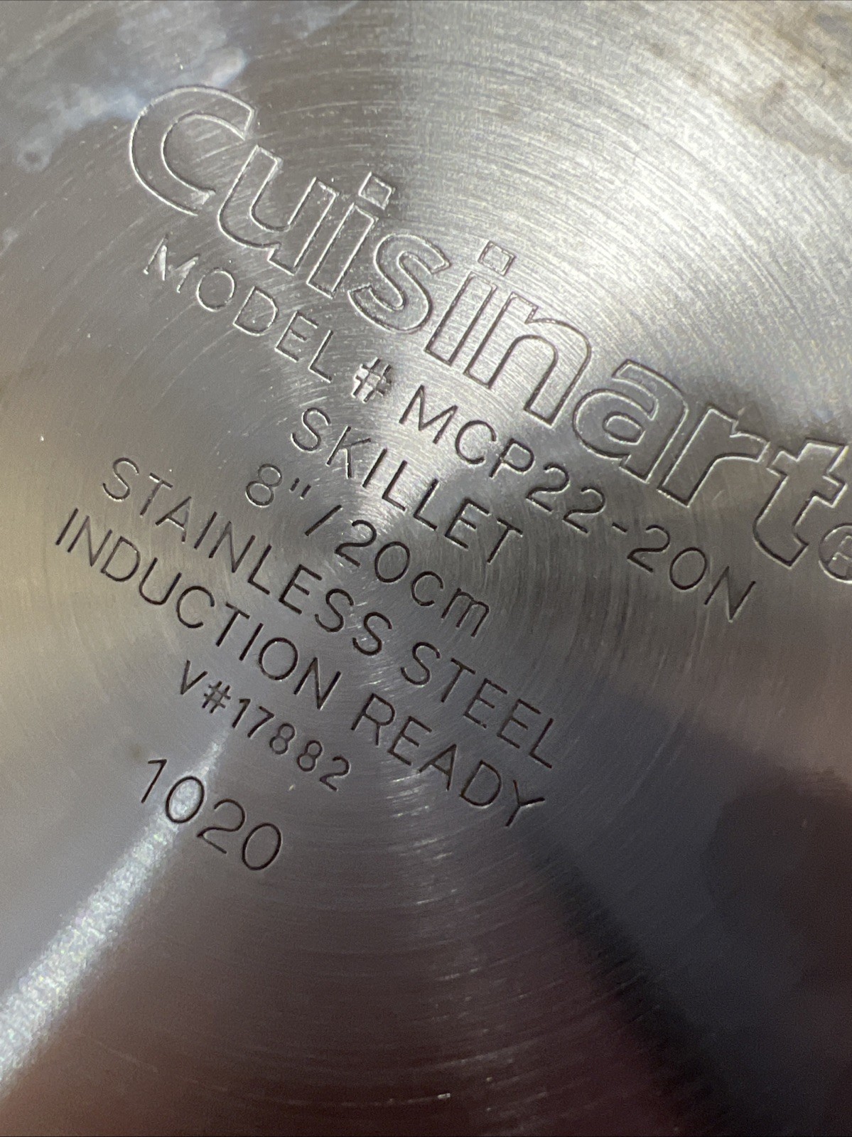 Cuisineart MultiClad Pro Stainless 8” and 10” Skillet
