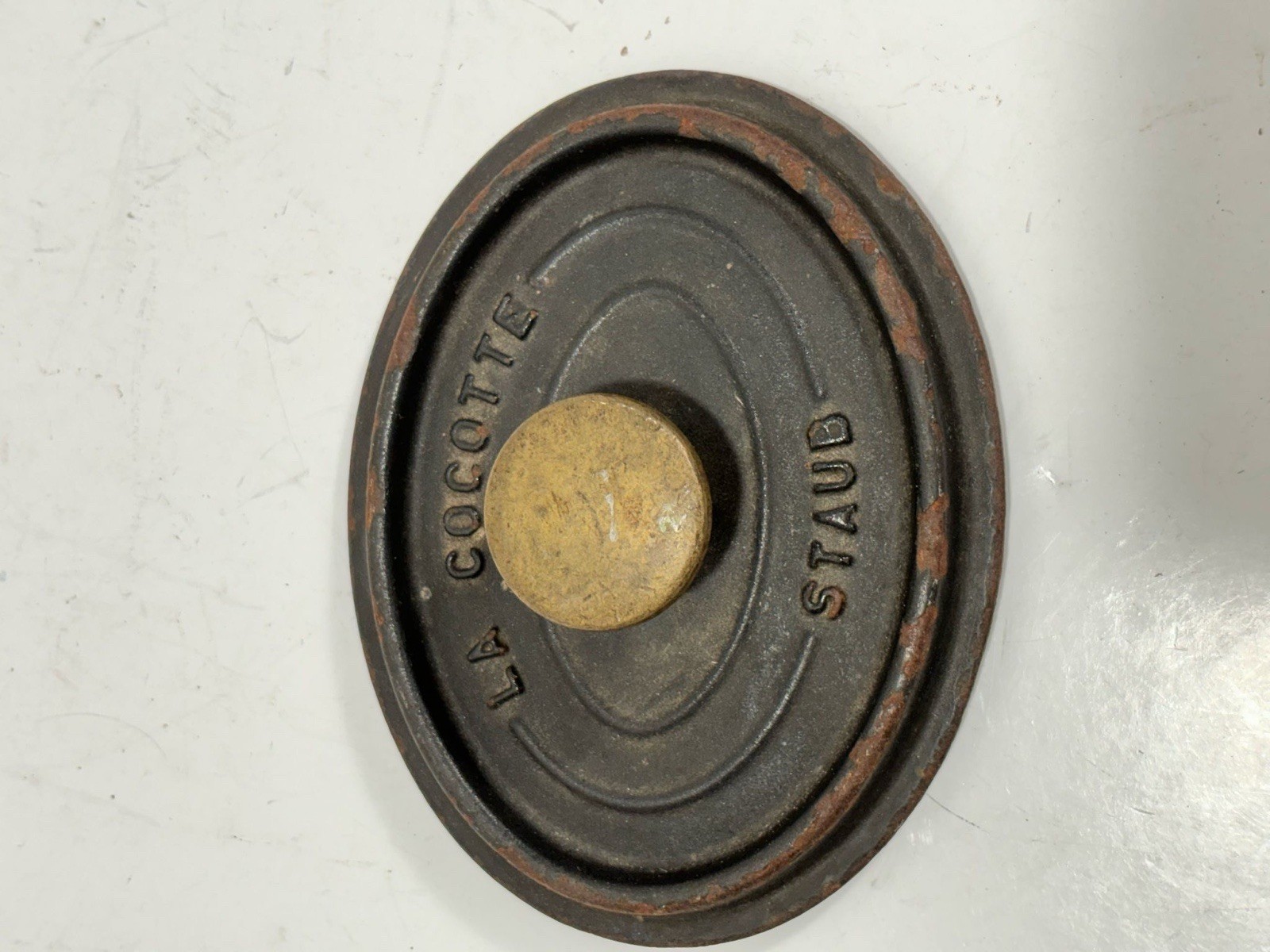 la cocotte staub # 15 lid only 6”x4.5” Made In France