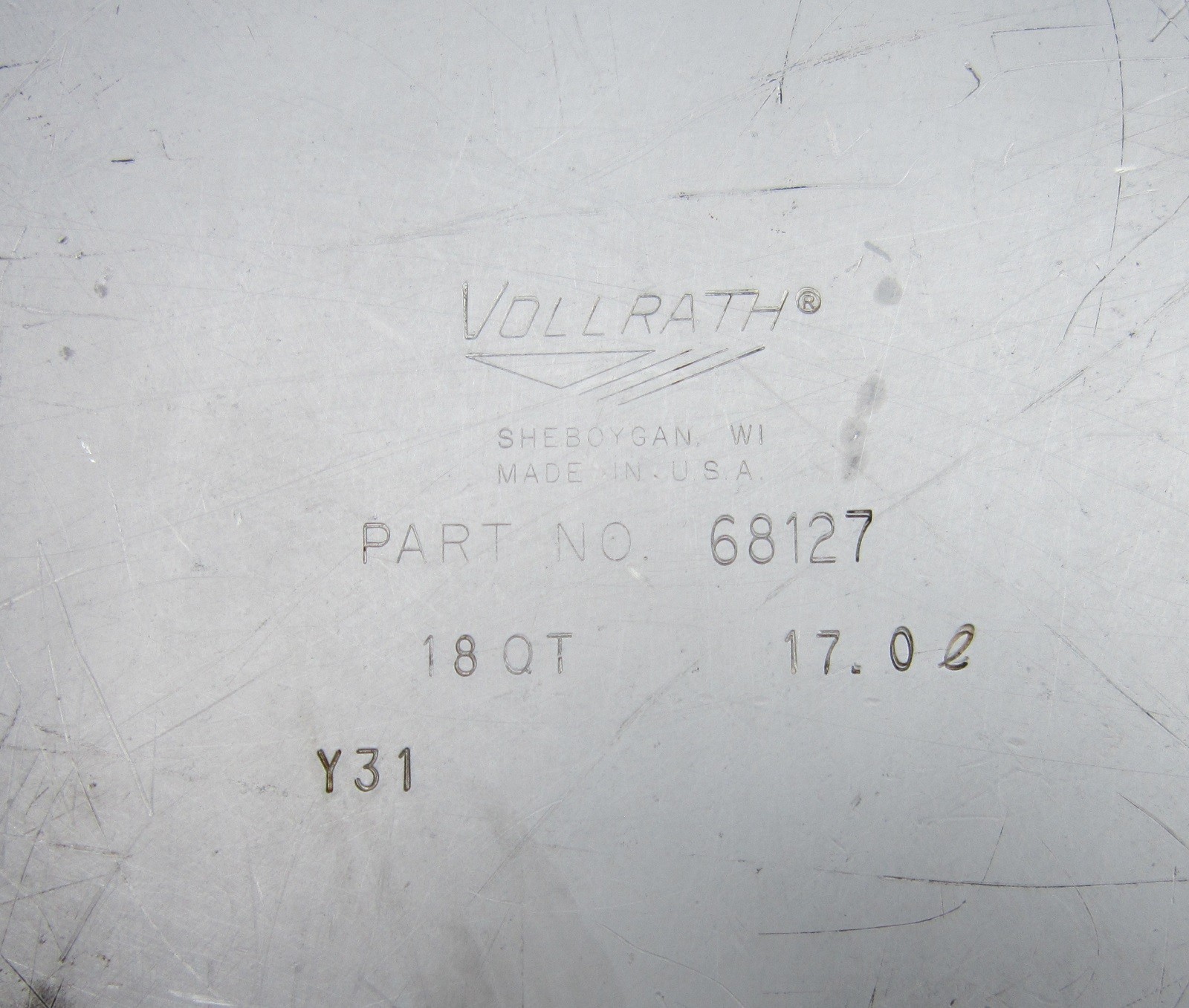 VOLLRATH 68127 18-quart PASTA or VEGGIE Cooker Set w/4 PERFORATED INSERTS