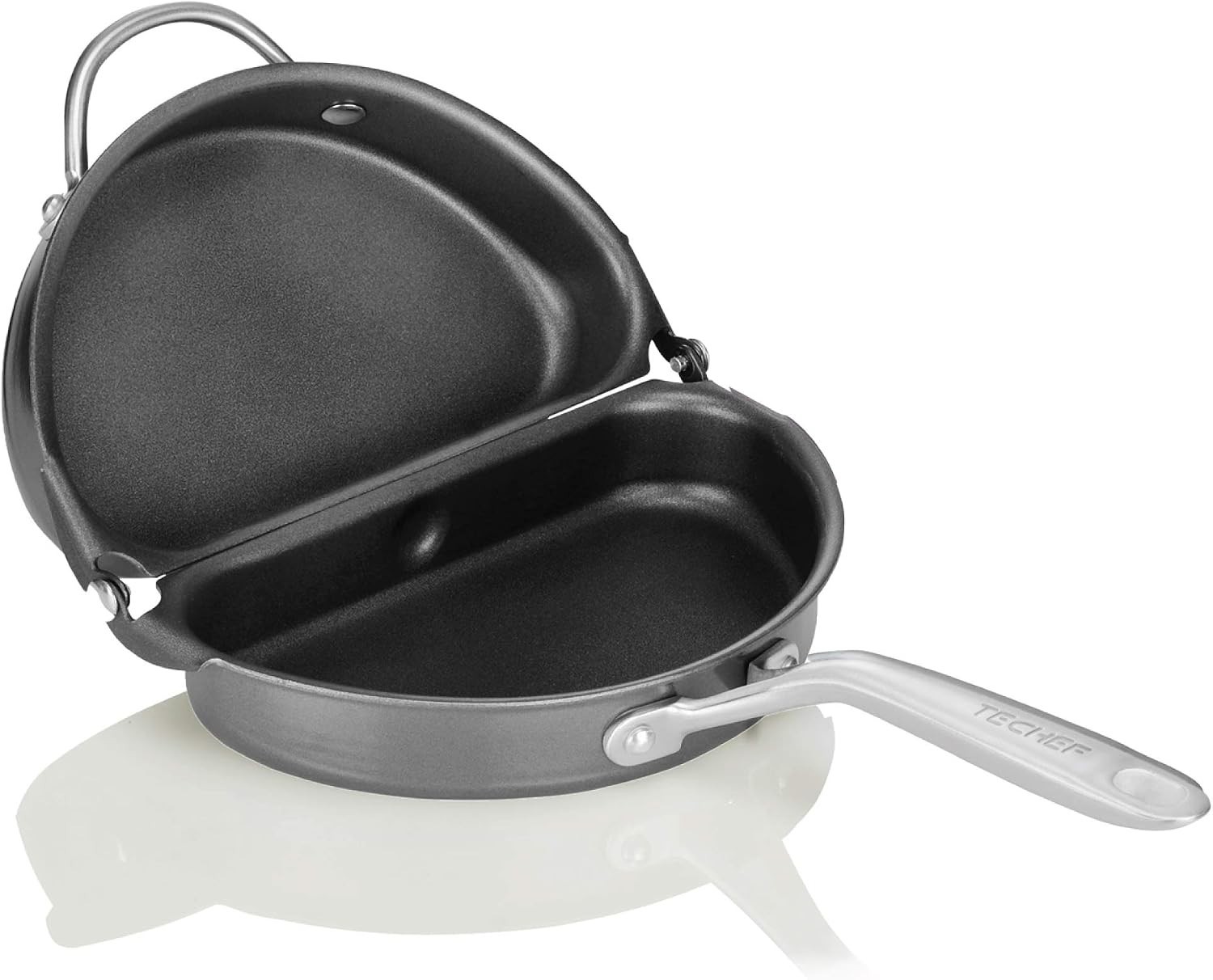 Korean Made PFOA-Free Black Omelette Pan for Healthy Cooking