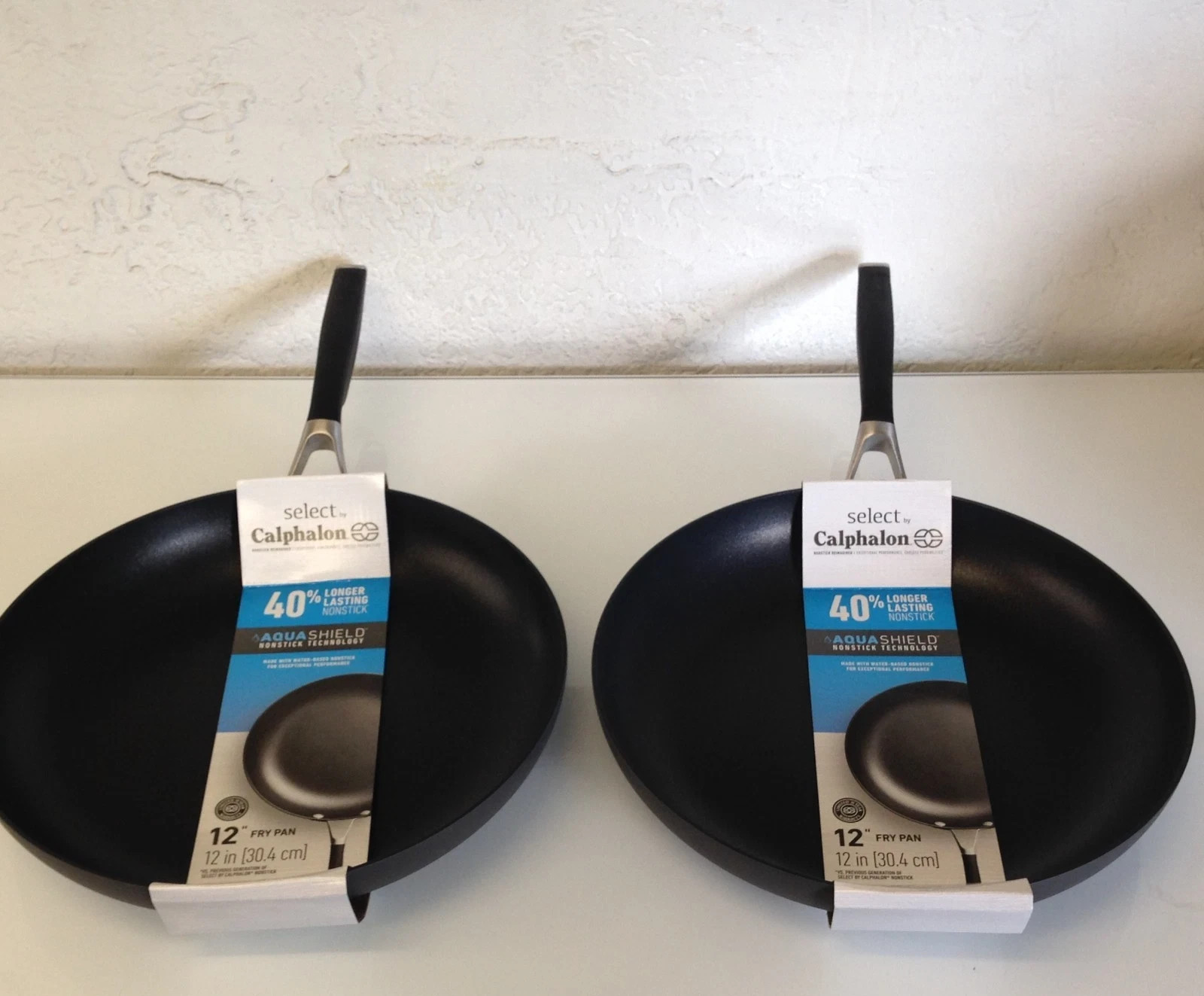Calphalon Aqua Shield Nonstick 12″ Fry Pan ZG1392 ,Oven & Dishwasher Safe-2 Pan