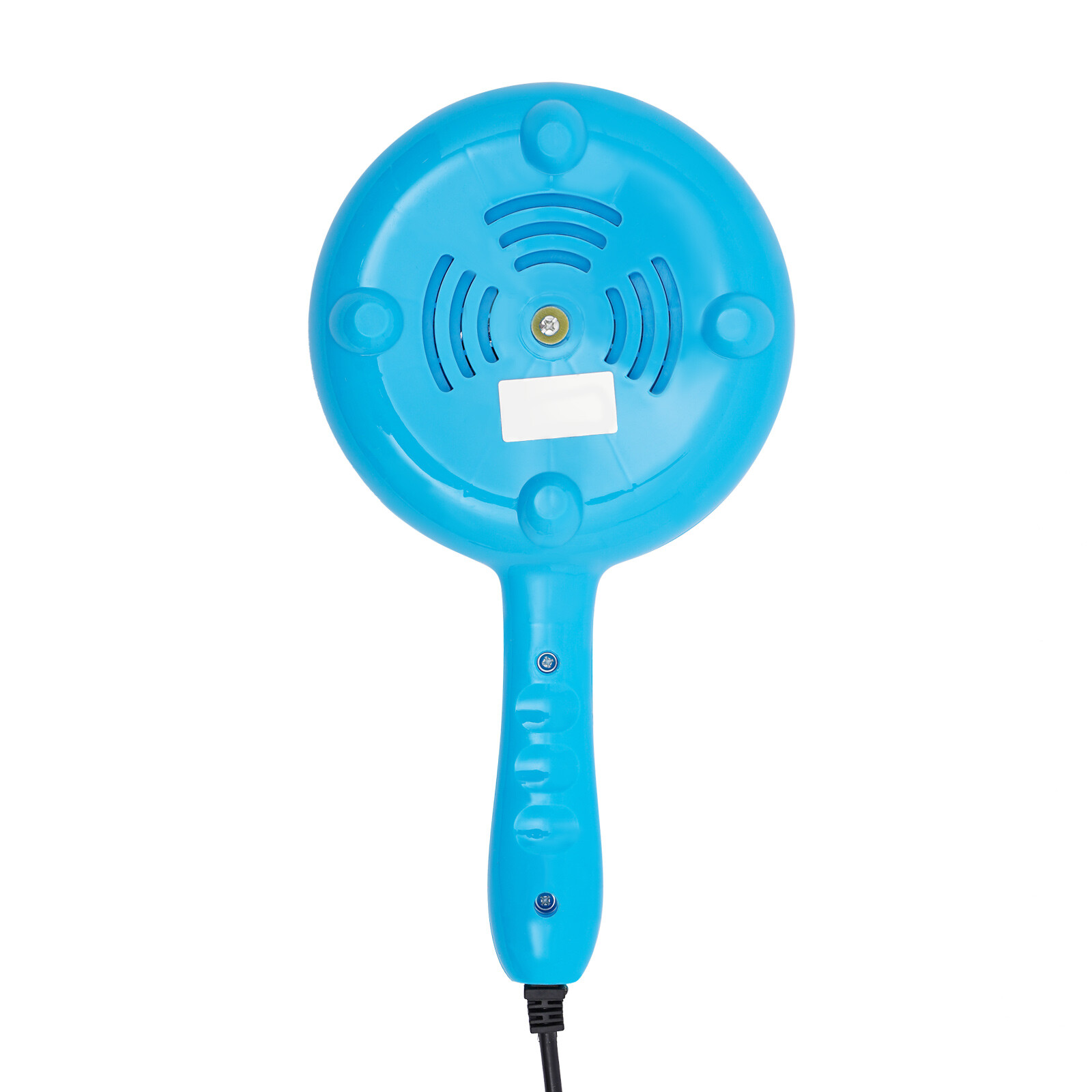 Modern Electric Skillet Non-Stick Electric Skillet Blue Round Mini Frying Pan