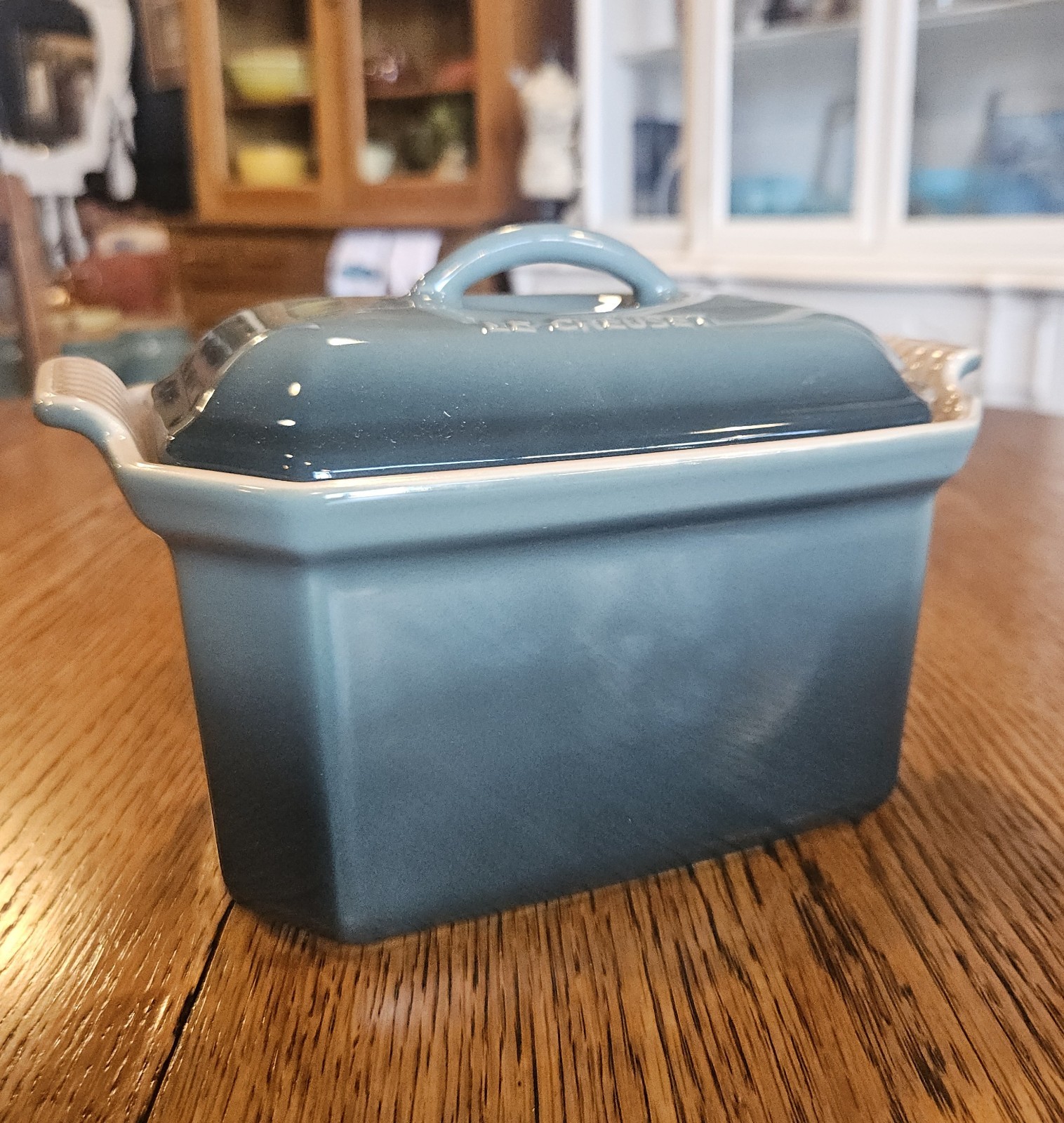 Le Creuset Heritage Ocean .8L Pate Terrine with Press