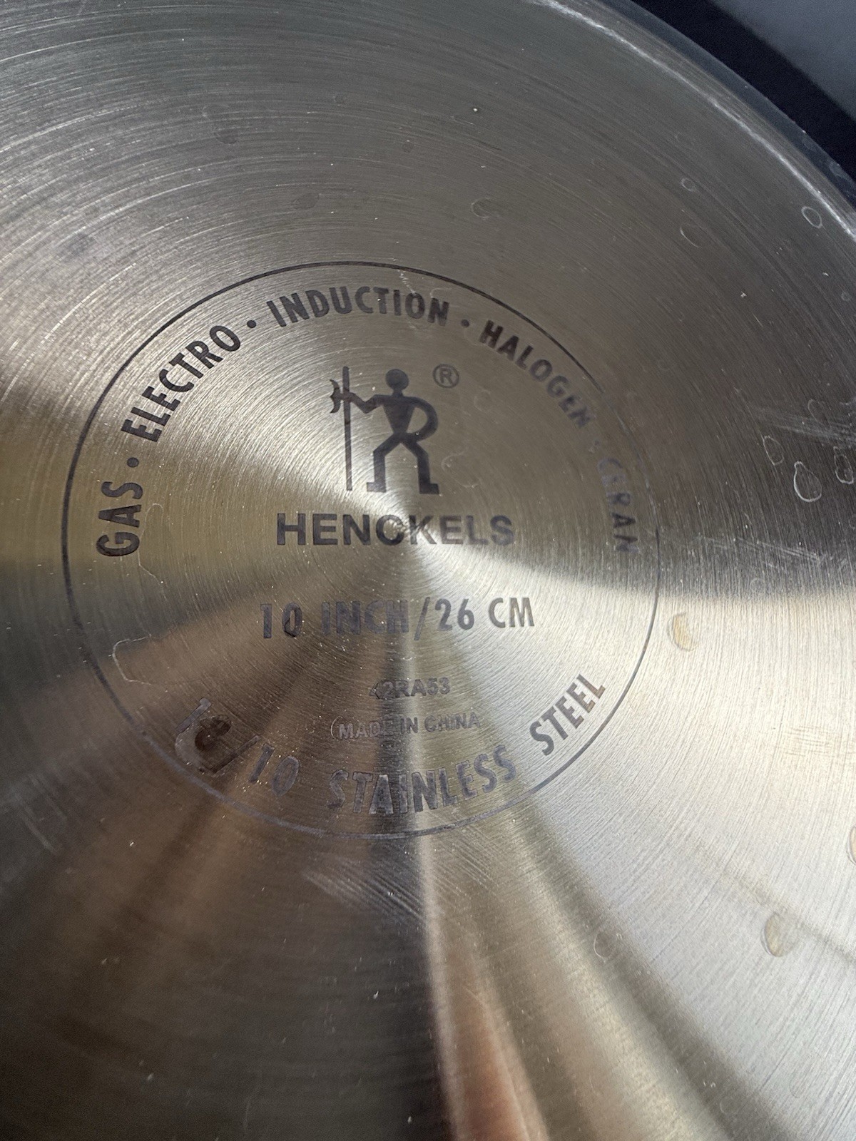 J.A. Henckels 18/10 Stainless Steel 6 Piece Cookware Set Skillet Pan