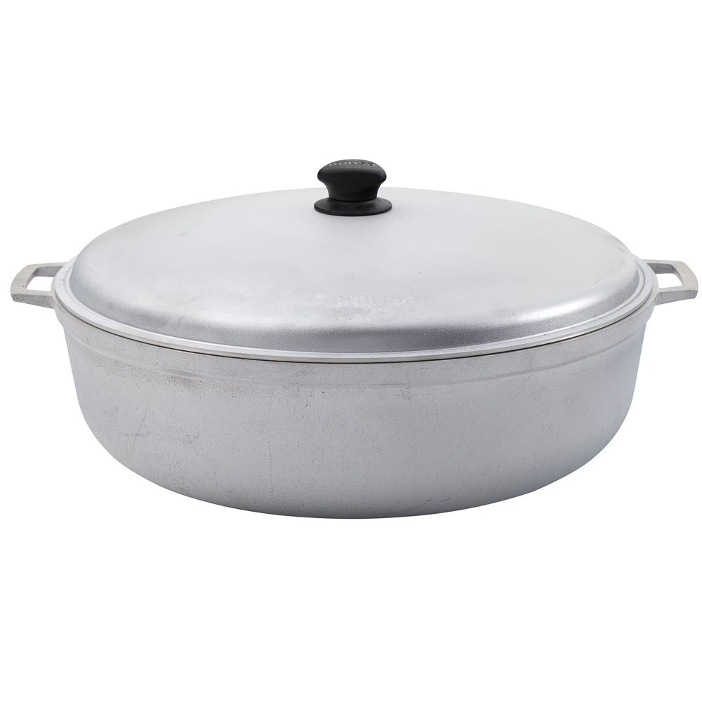 Cast Aluminum Caldero Dutch Oven Pot 11.6qt 36cm Heavy Duty Cooking Pot with Lid