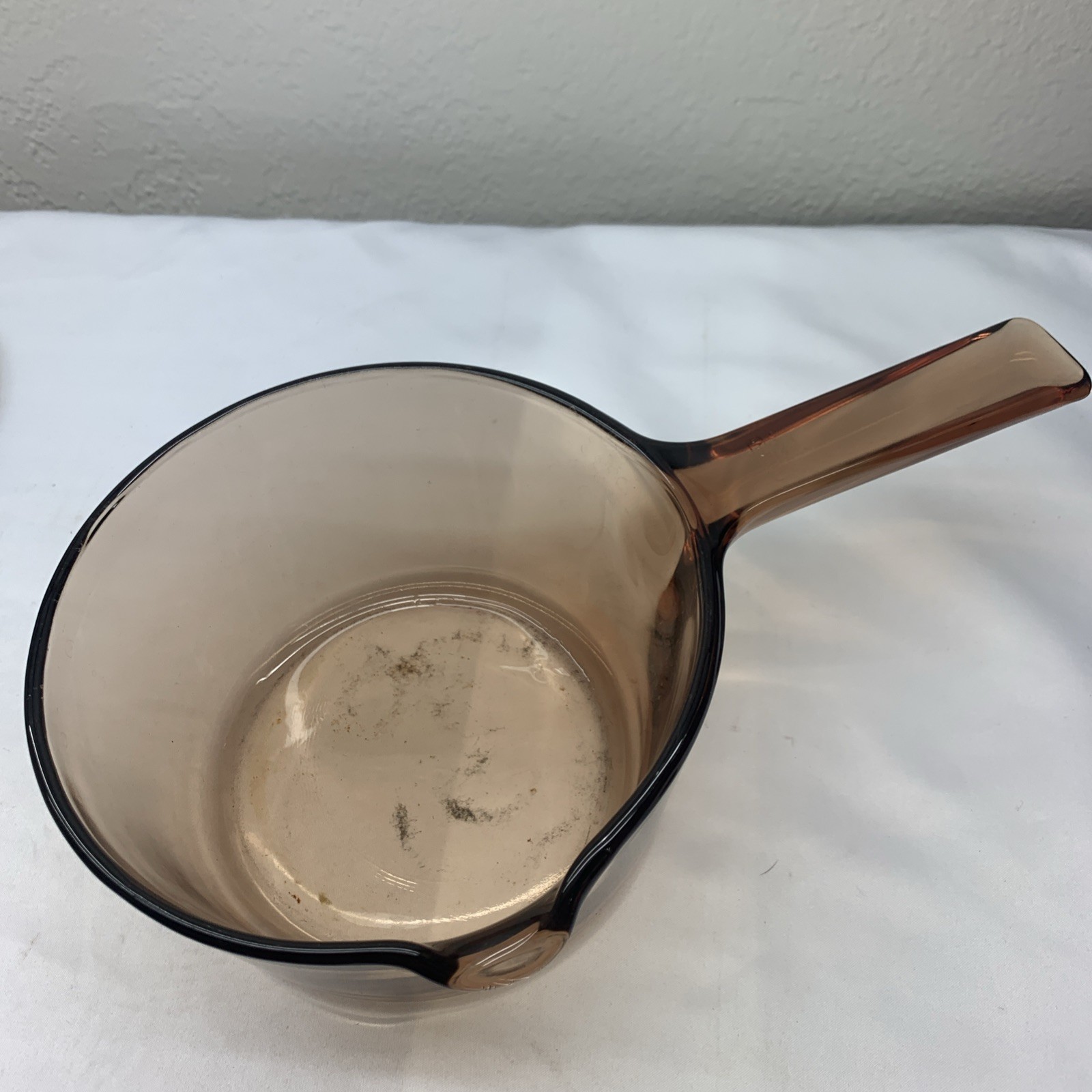 Vision Corning USA 1L Amber Sauce Pan w/ Lid & 0.5L Skillet