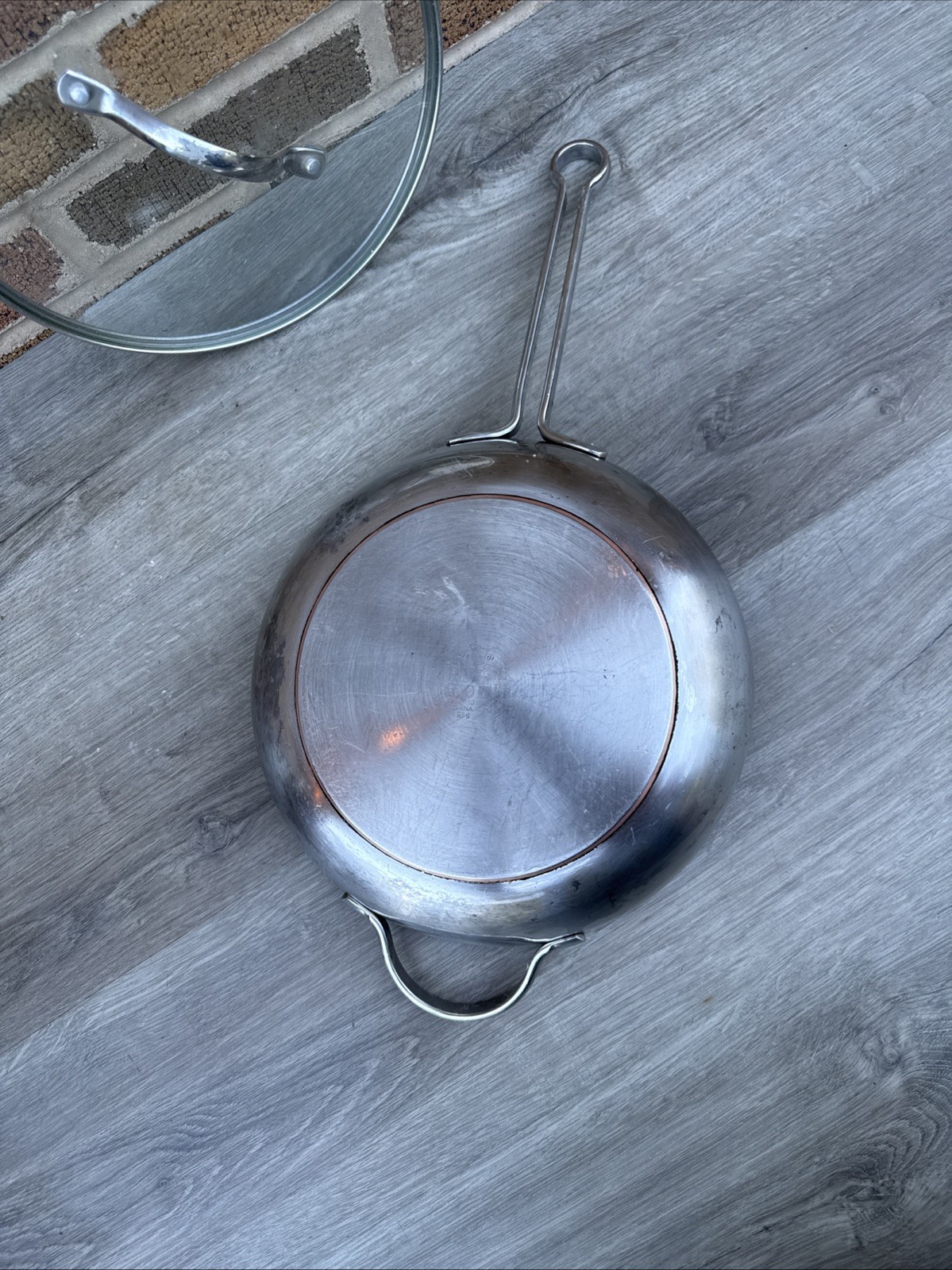 REVERE WARE PRO LINE Stainless 10″ FRYING PAN Chefs Saute Fry SKILLET 6760
