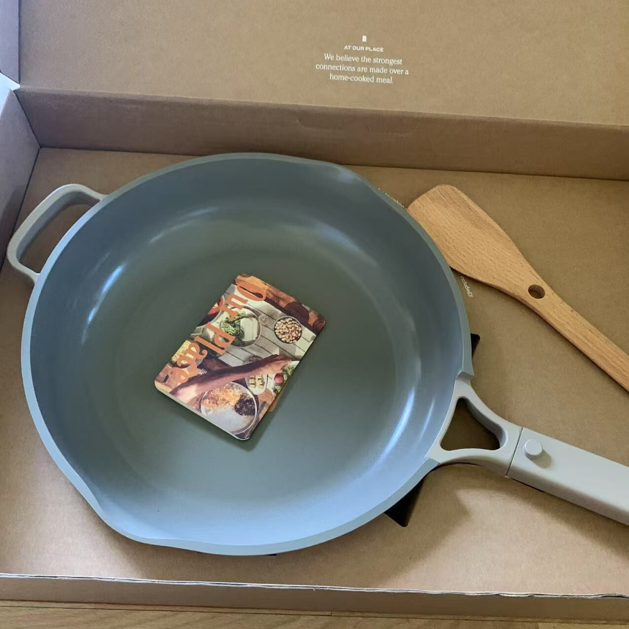 Our Place Large Always Pan 12.5” 10 in 1 Nonstick Pan w Lid & spoon