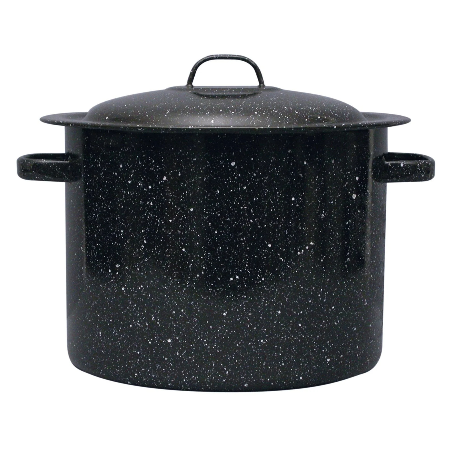 12-Quart Stock Pot – Speckled Black