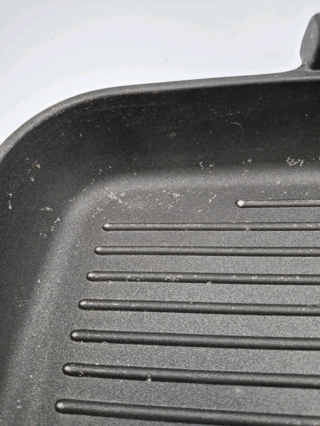 ROCH GUSS Grand Chef Large 13″ Flat Grill Pan Rectangle Folding Handle ITALY