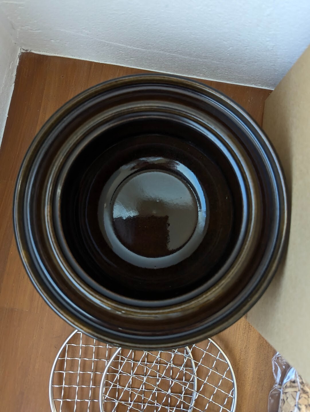 Nagatanien Ibushigin Smoker Donabe Pot CK-10 Made In Japan D 17.5cm 1000 ml