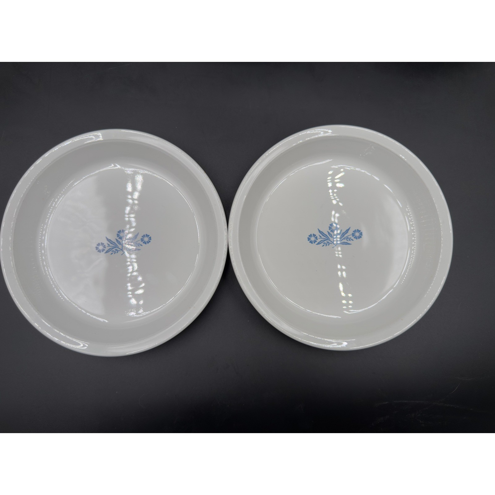 Vintage Corning Ware Blue Cornflower Casserole Dishes & Skillet 7-Piece Set