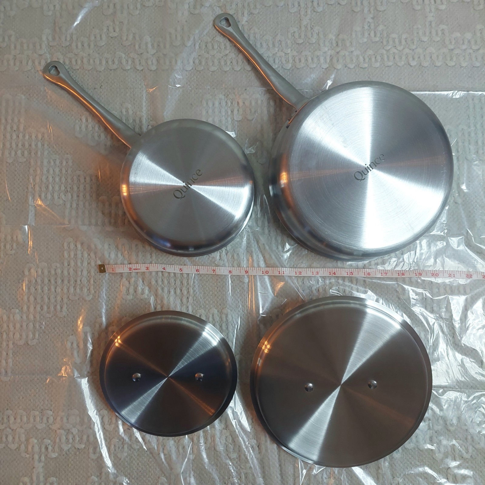 NWOT! Quince 8 Piece Set- 5ply Stainless Steel Non-Toxic Cookware! (SE)