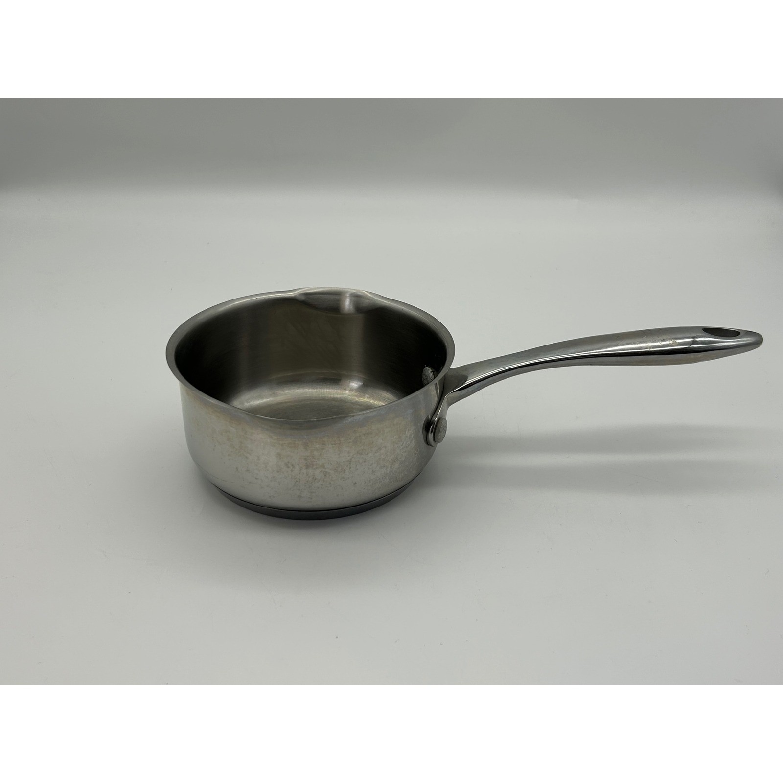 Wolfgang Puck Cafe Collection 1qt Stainless Steel Saucepan Pour Spouts Chef