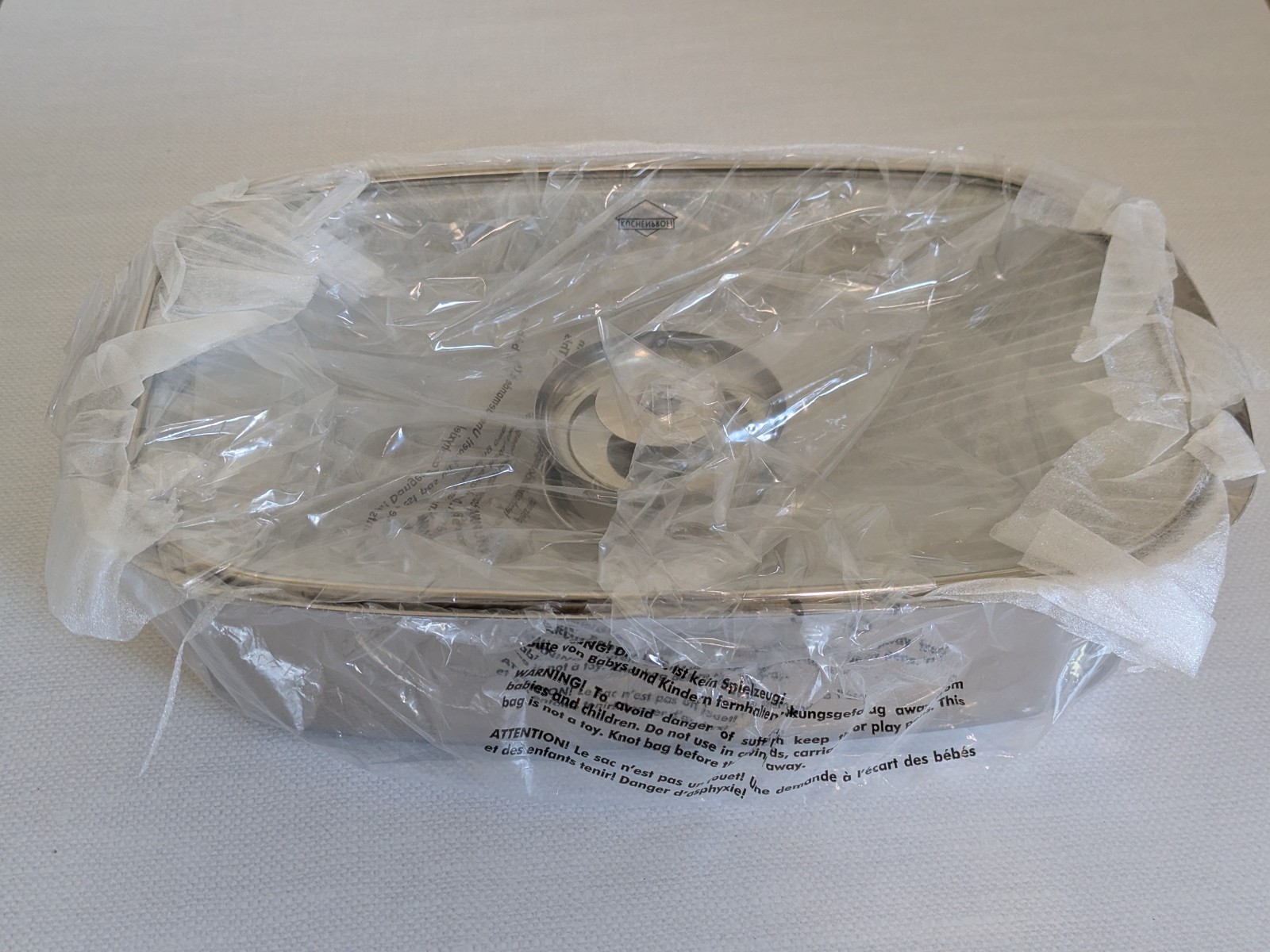 Küchenprofi Aroma Roaster, brand new in box NIB, stainless steel, 6 liter