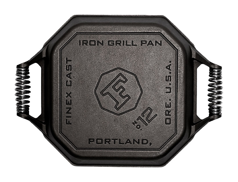 FINEX 12″ Cast-Iron Grill Pan