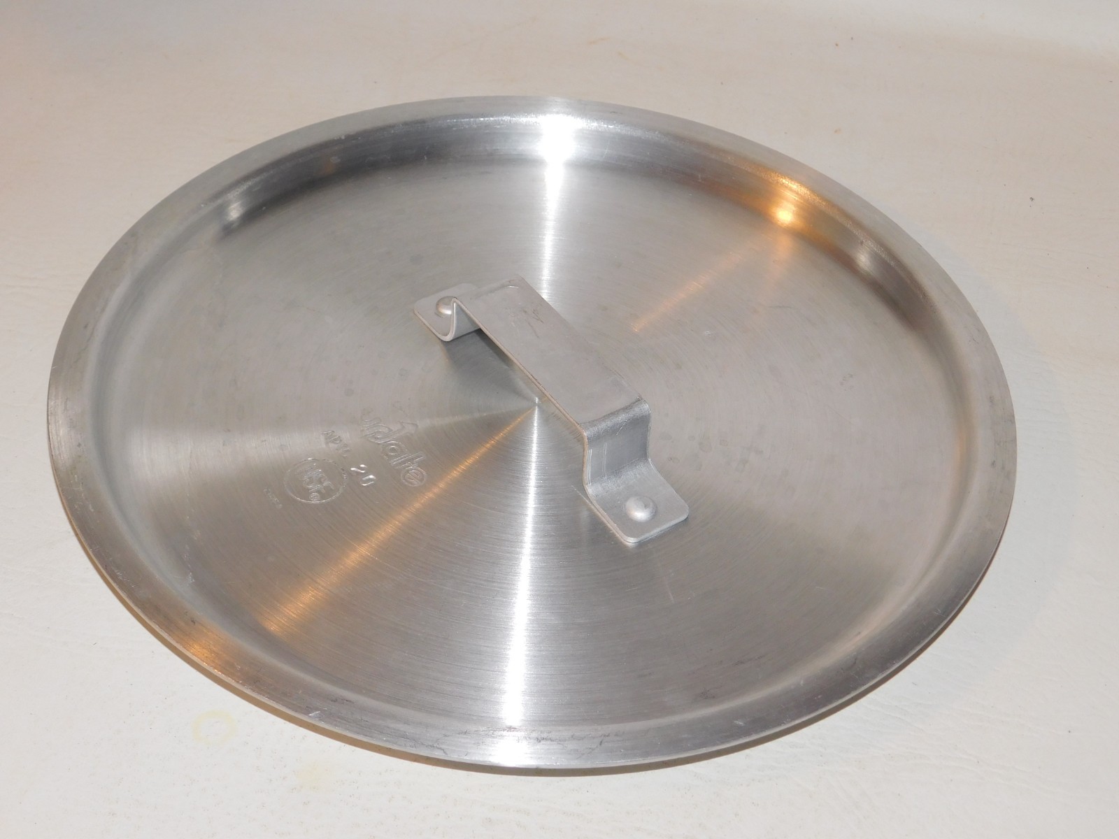 Update International APTC-20 Aluminum Stock Pot Cover 12-5/8″ for 20 & 24 Qt