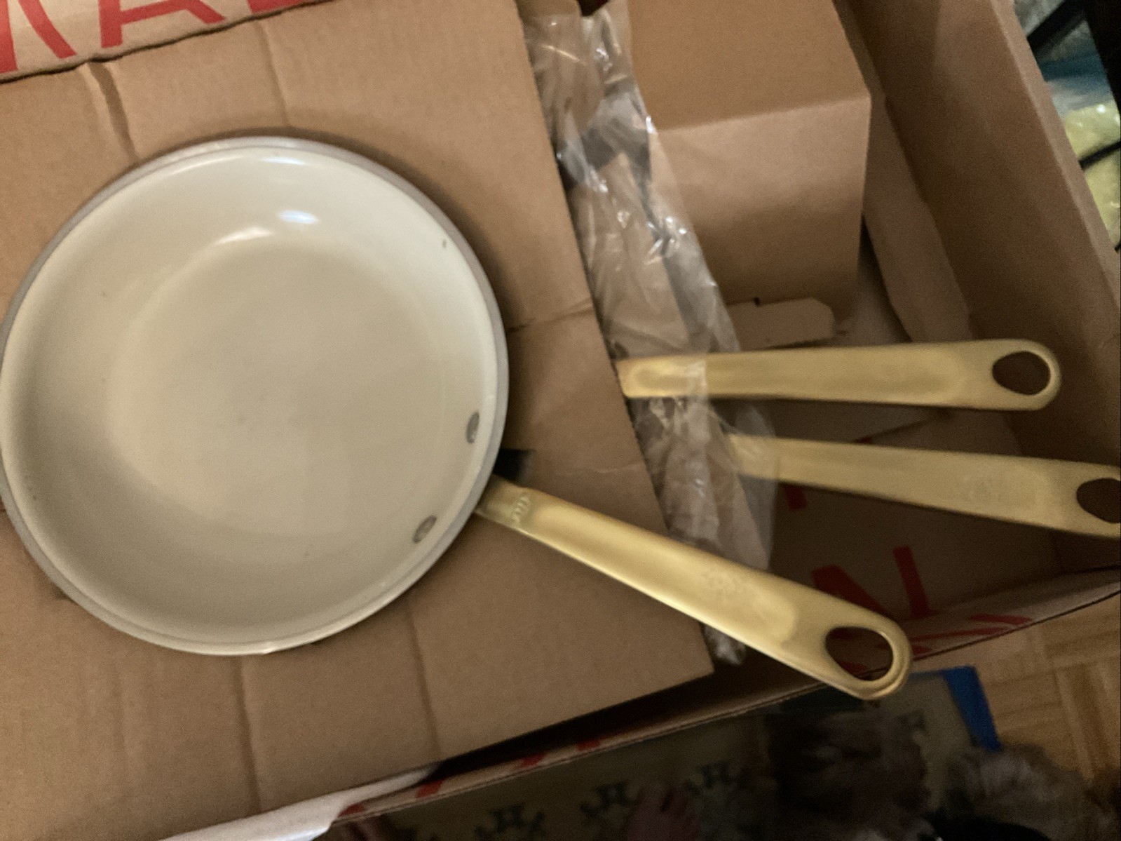 Made In Ceramiclad 8”, 10”, And 12” Frying Pans Set