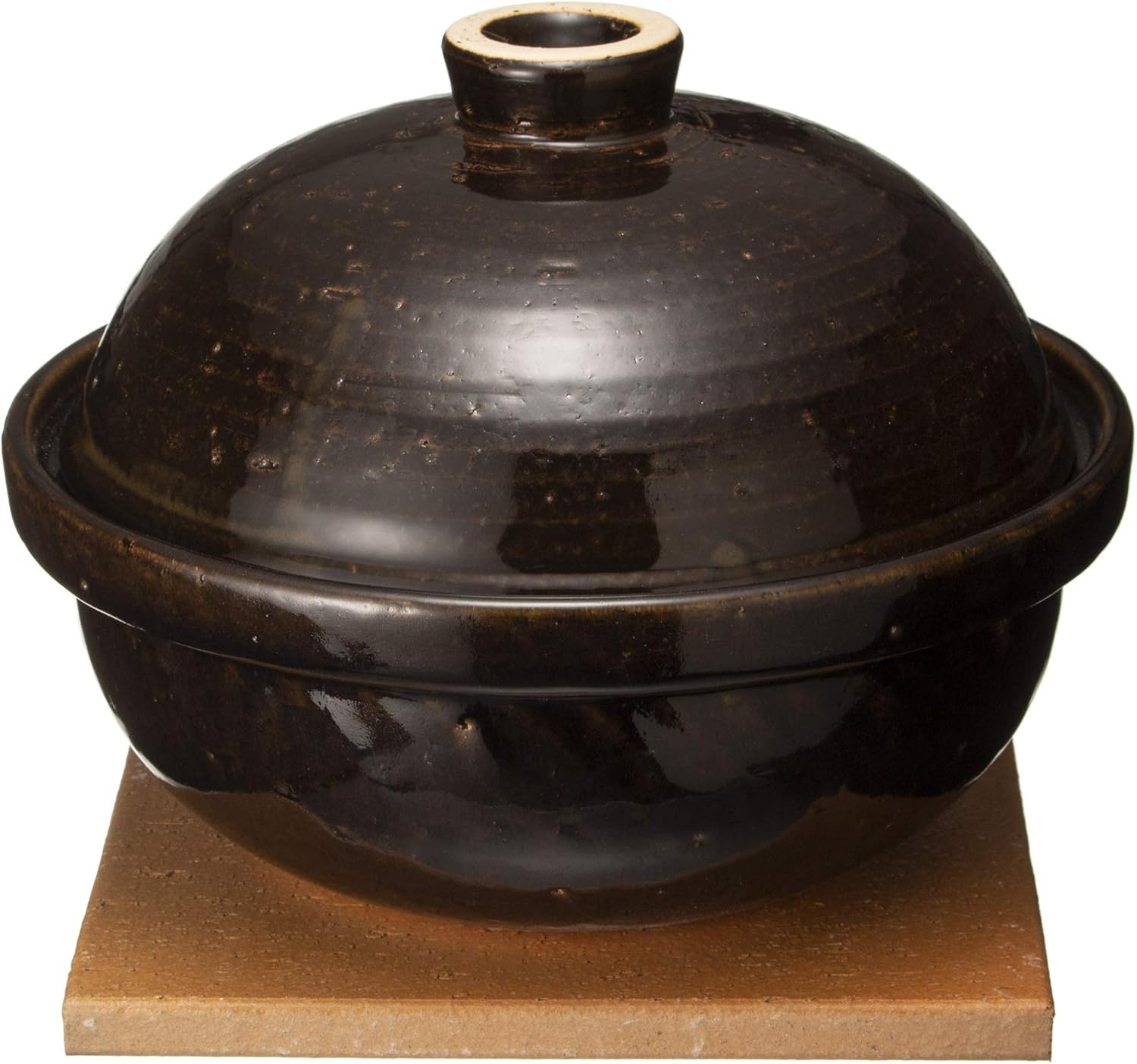 Smoker Donabe Ibushi Gin Iga Mono 23cm Japanese Clay Pot Made in Japan New CT-43