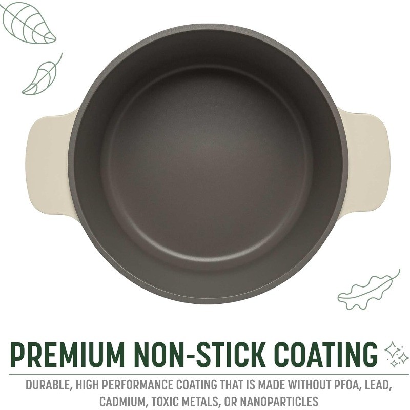 All-In-One Pot, Multilayer Nonstick, High Performance Cast Dutch Oven