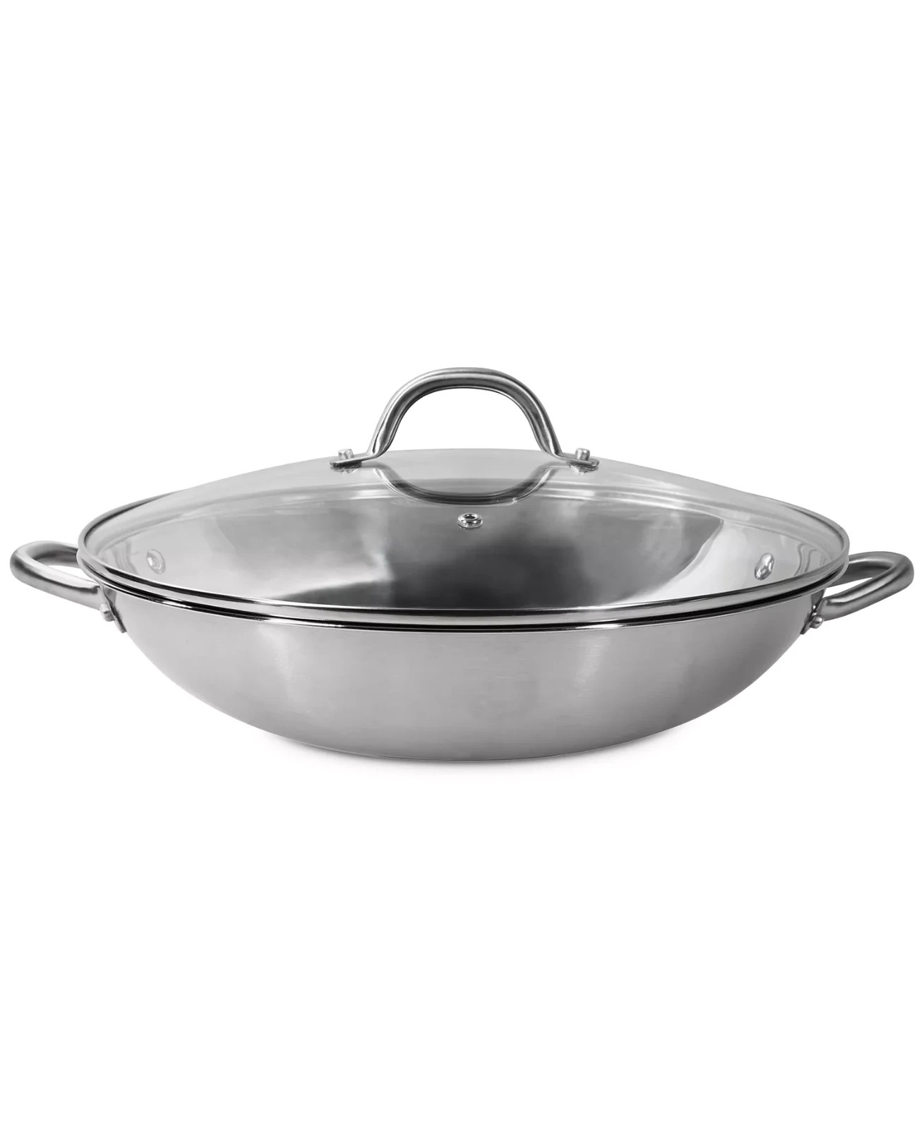 Sedona Kitchen 14″ Stainless Steel Multipurpose Pan – Silver (NEW)