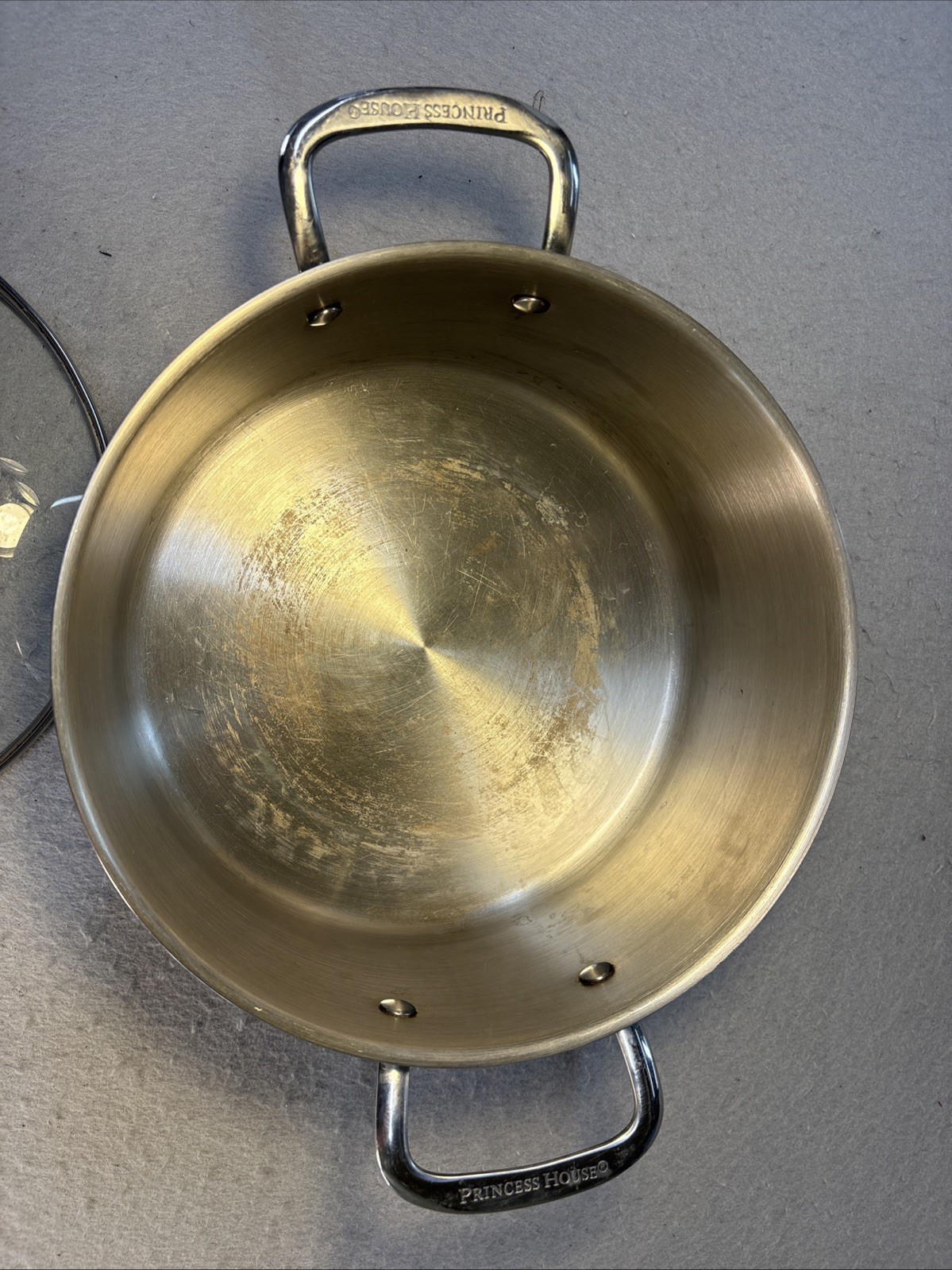 Princess House 9 QT 18/10 Stainless Steel Pot With Lid👁️