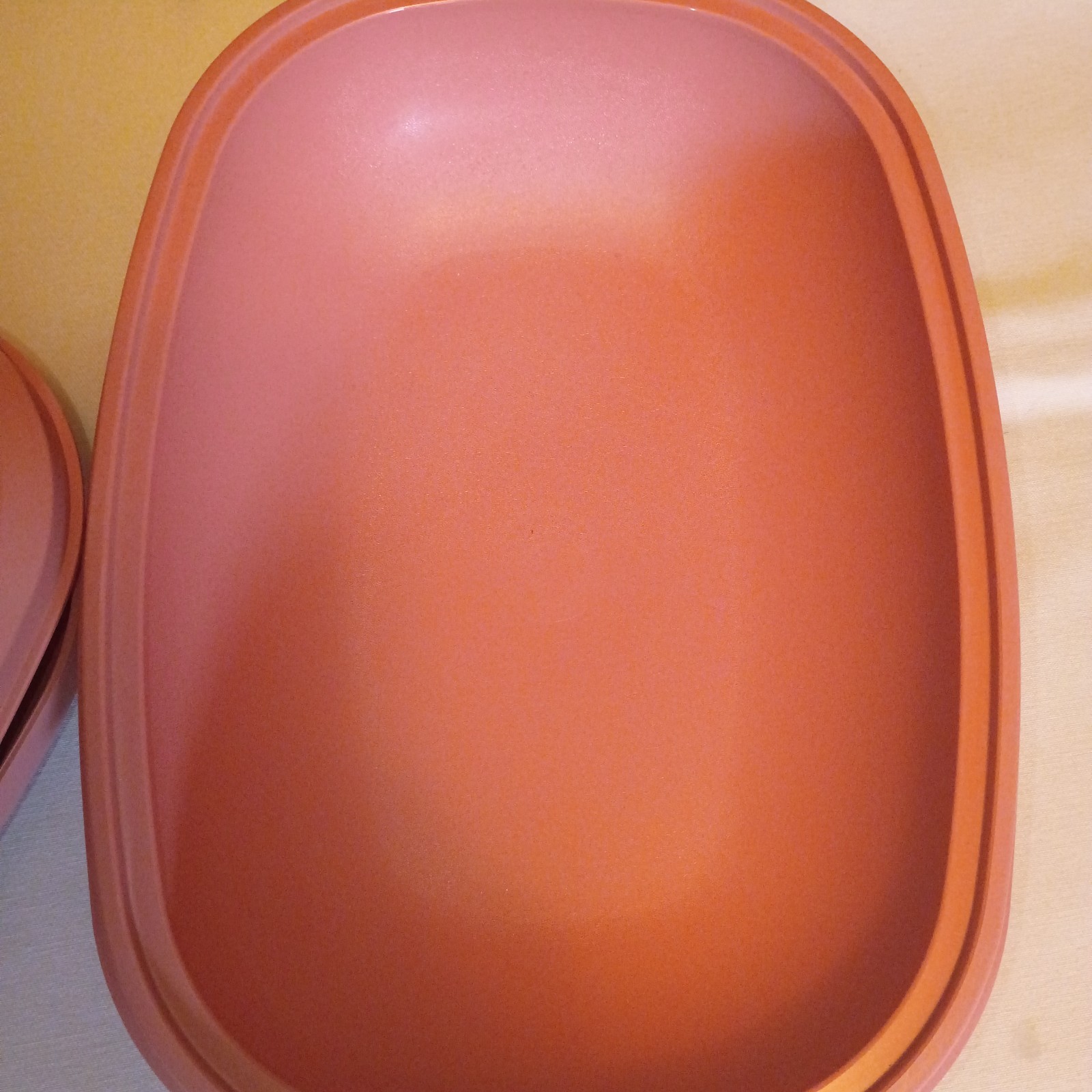 Vintage MCM Tupperware Microwave Food Steamer 3 Piece Set Very Little Signs Used