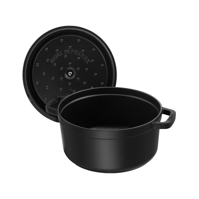 2.75 qt, Round, Dutch Oven – Color Black Matte