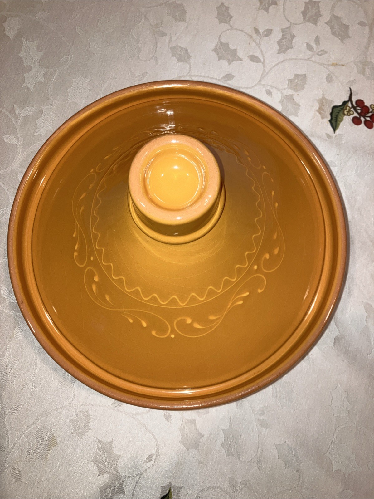 TAJINE Cooking Pot-TAGINE Ceramic Pottery Made in Portugal 11” GOLD TONE