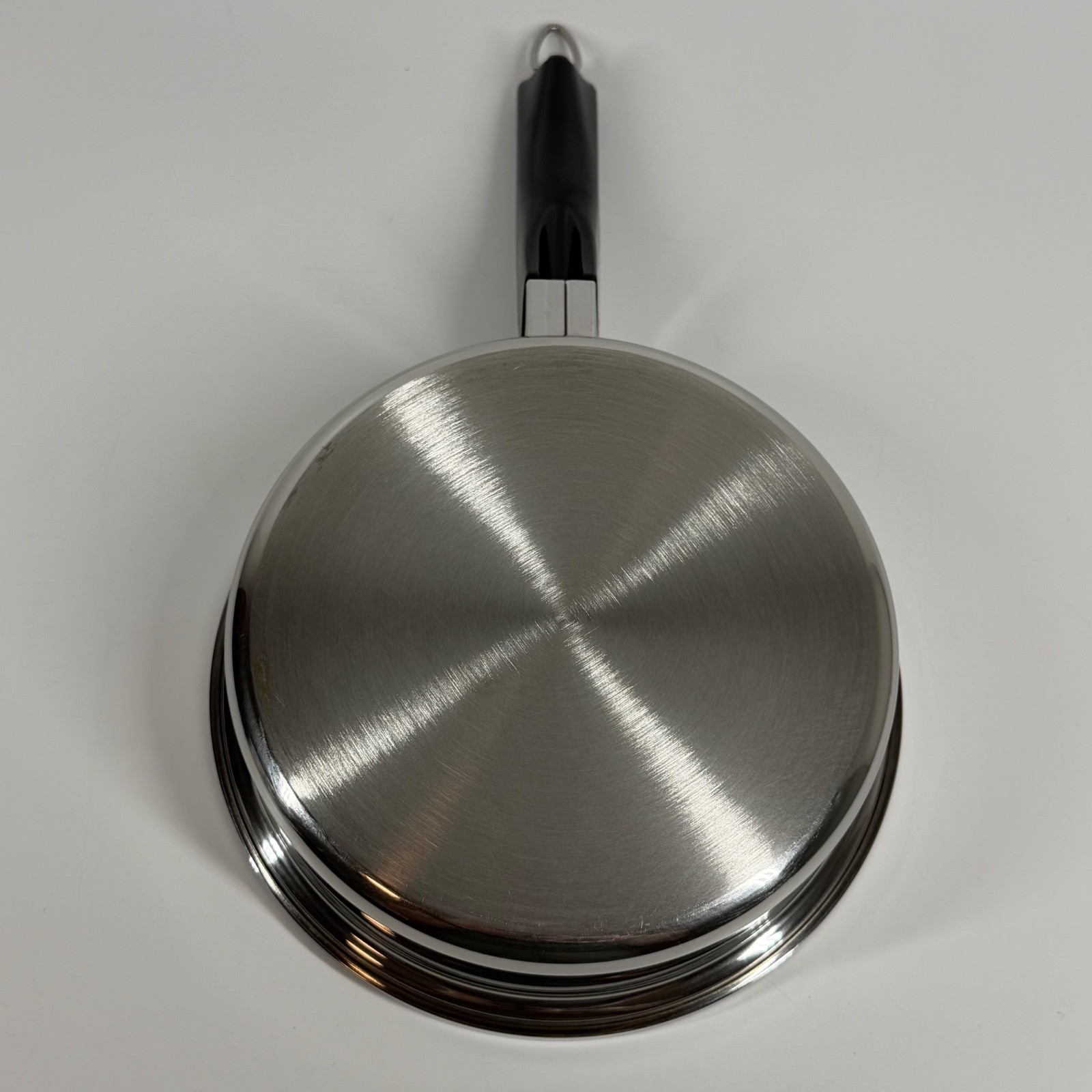 VTG 8” Amway Queen Stainless 1.5 Qt Saute Pan & 2.5 Qt Sauce Pan Set w/ Lid