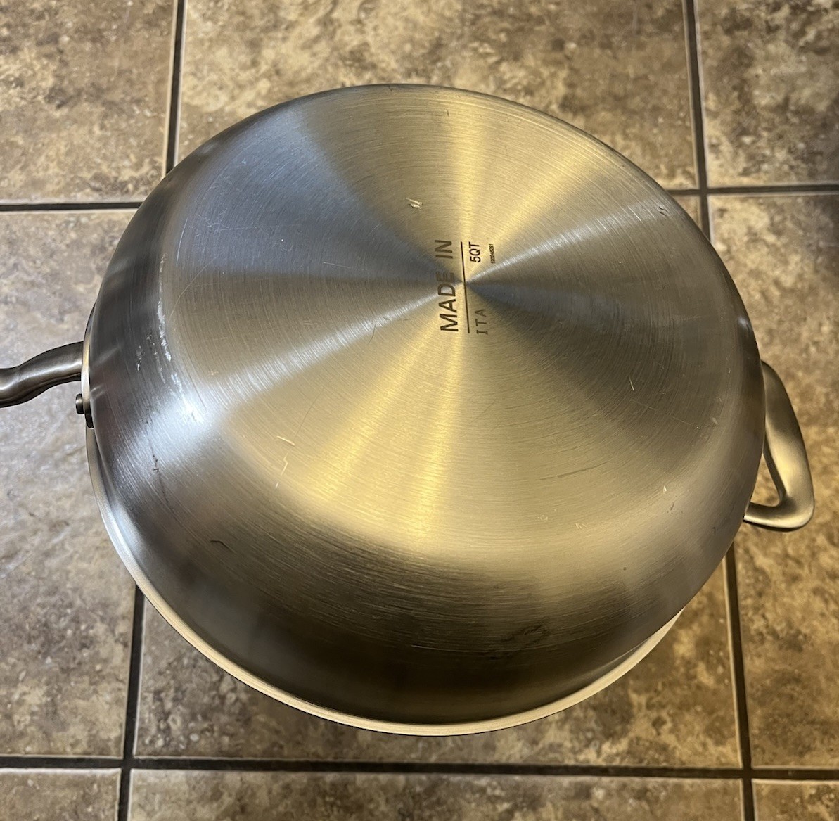 Made In Cookware Stainless Clad 5QT Saucier Pot Made-In Italy 5 QT