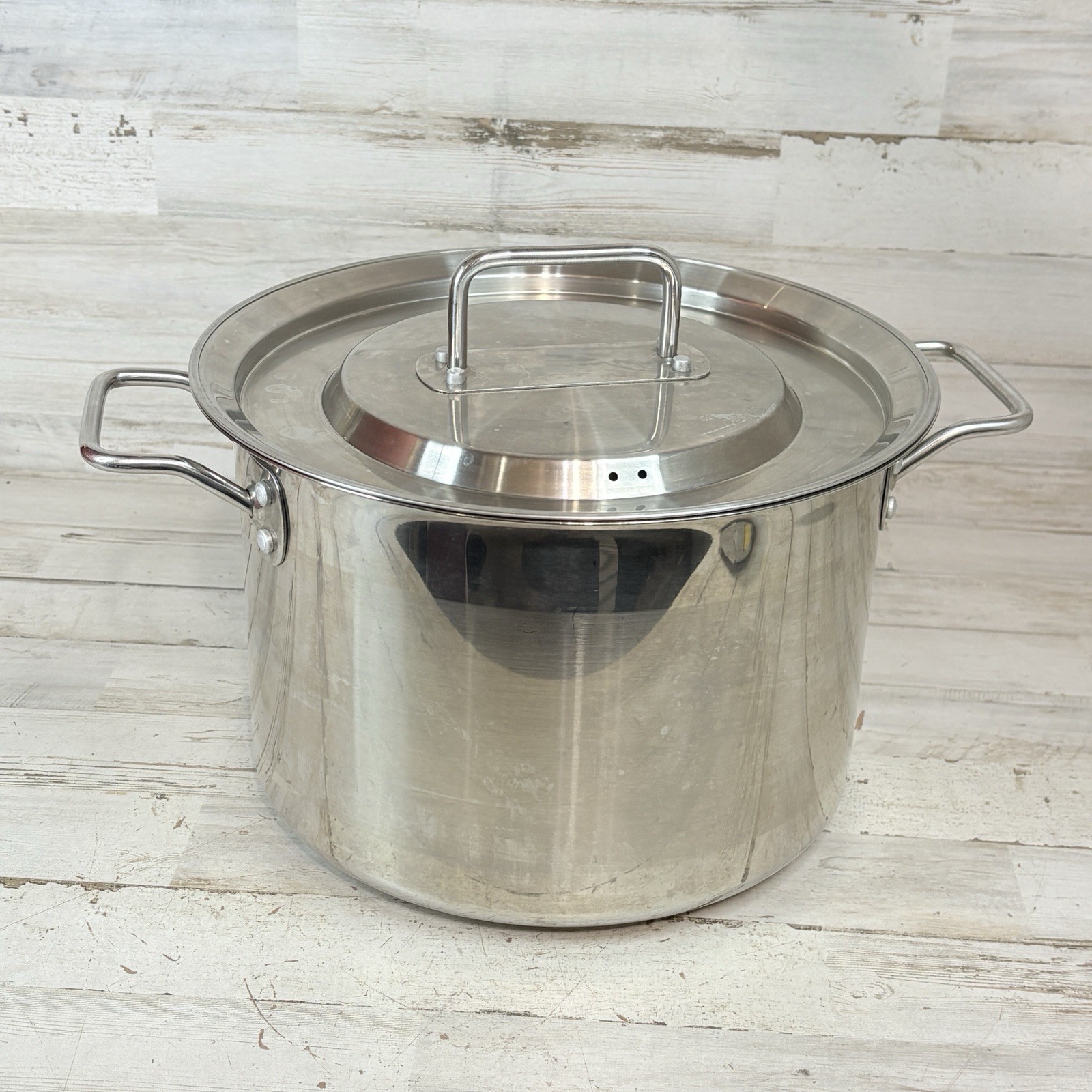 Tools Of The Trade Armor Stainless Steel 8 qt Stockpot w/ Lid Double Handle