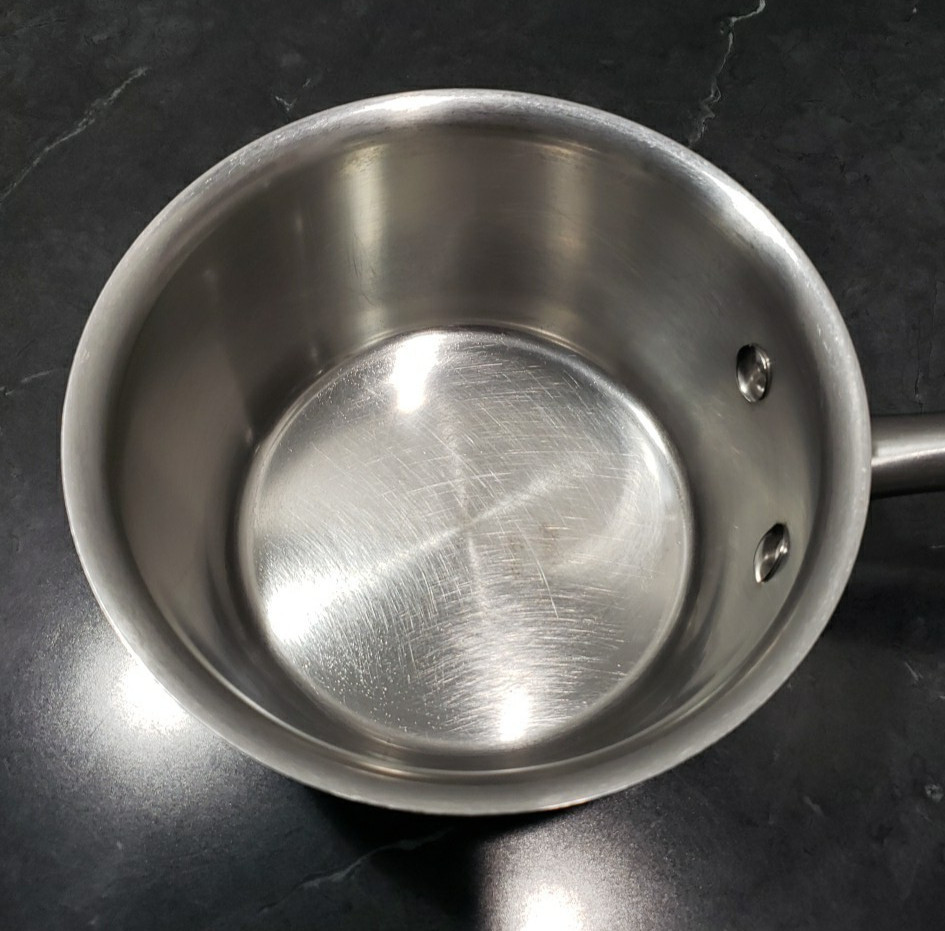 Vintage Farberware Advantage Tri-Ply Stainless 1 1/2 quart Saucepan No Lid