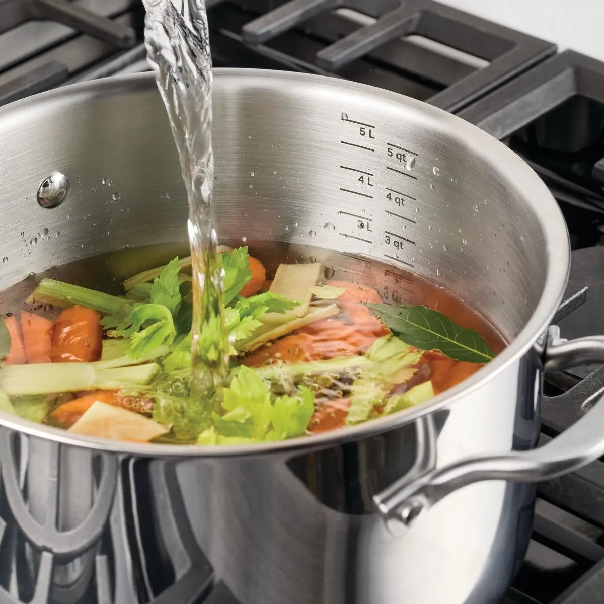 KitchenAid Tri-Ply Clad Stainless Steel 12-piece Cookware Set, New In Box NIB