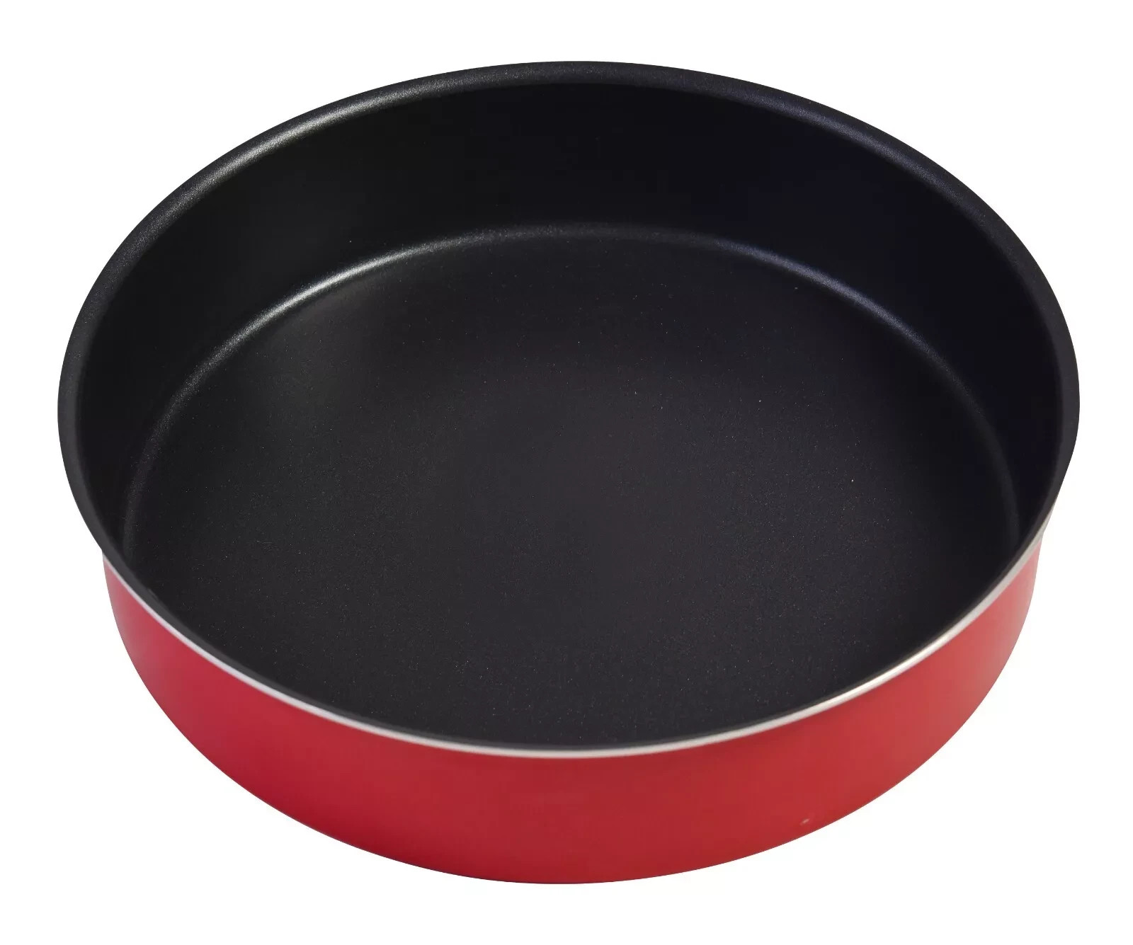 2 Tefal Deep Oven Tray Set Non Stick Trays Red Coated In France 30, 26 cm
