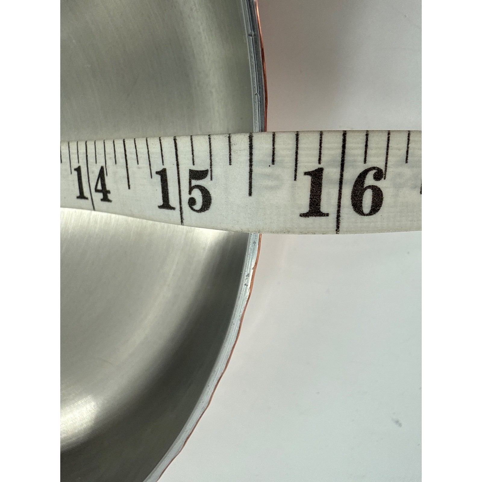 Fleischer & Wolf Frying Pan 8in Copper Hammered Tri Ply Skillet Round
