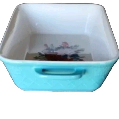 Pioneer Woman ~ Wishful Winter Pattern ~ 1.74 Qt. ~ Rectangular ~ Ceramic Baker