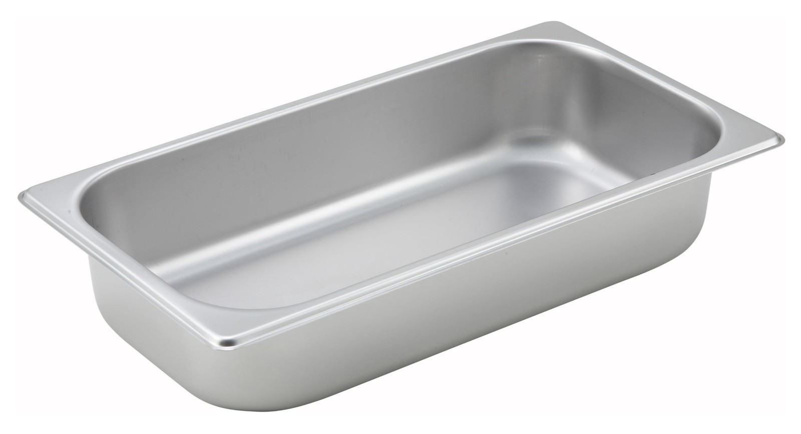 1/3 Size Pan, 2-1/2-Inch, Stainless Steel