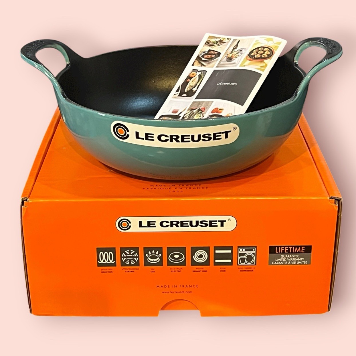 Le Creuset 3qt Balti Dish (Turquoise) ~~ NIB
